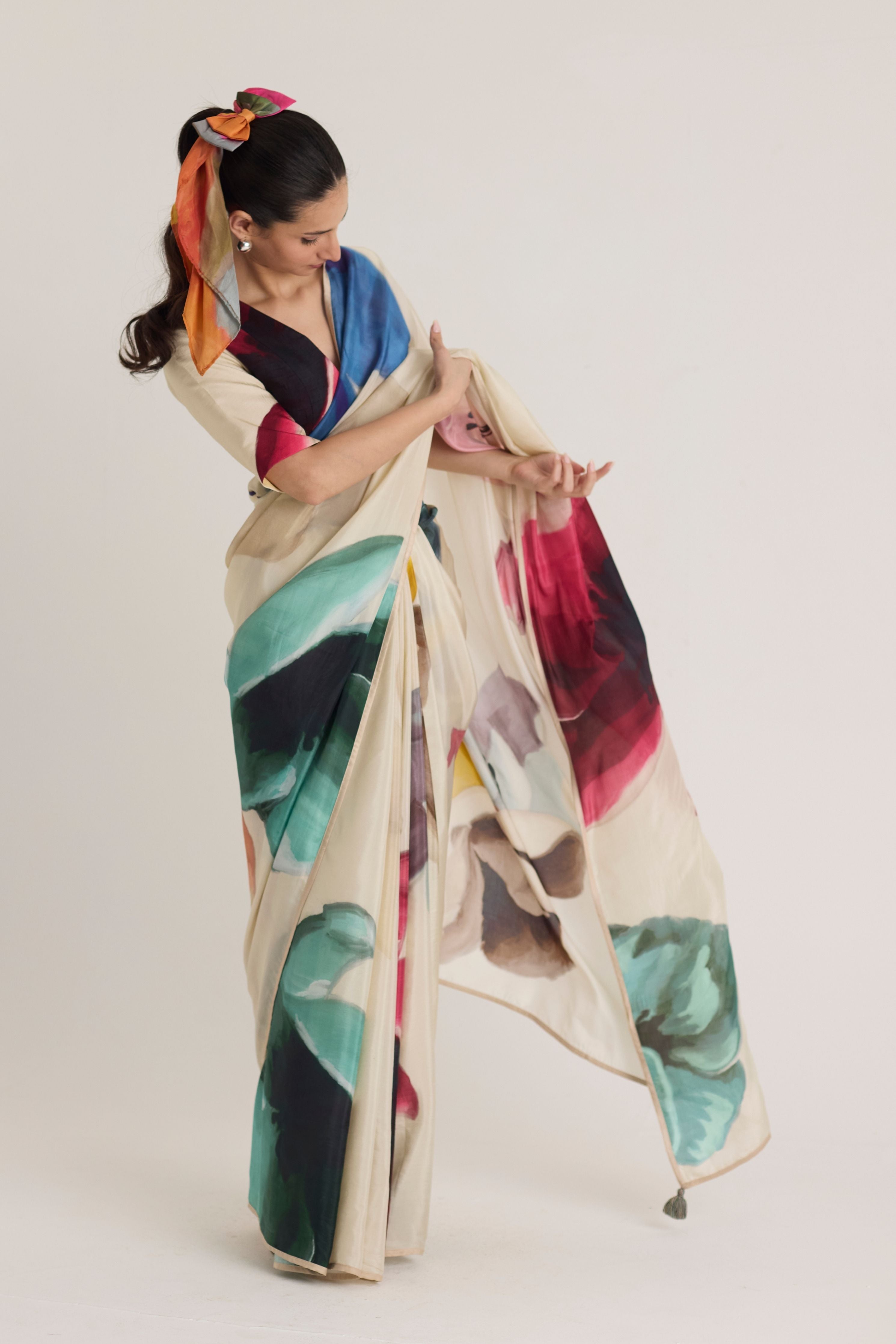 Lila Saree