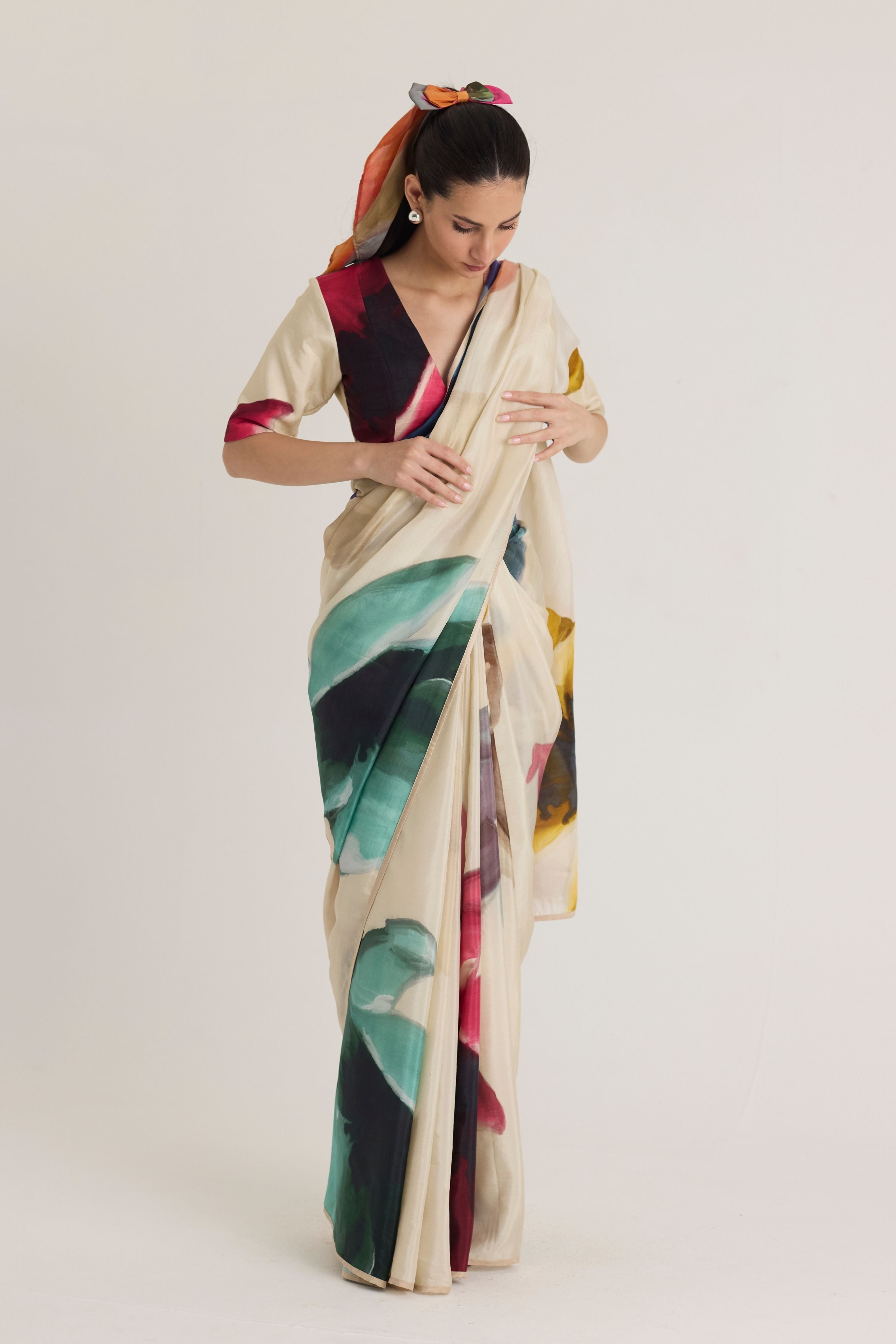 Lila Saree