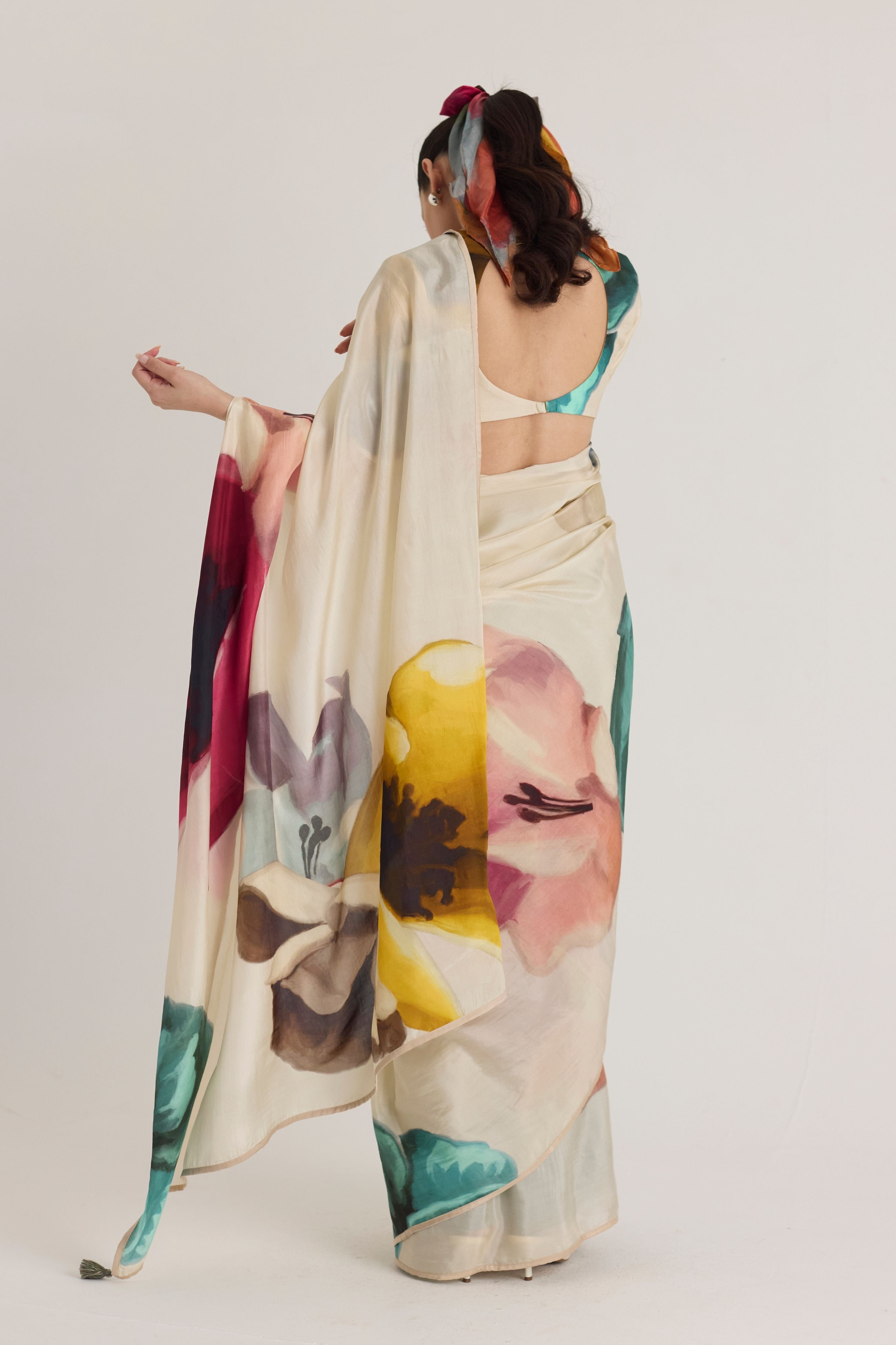 Lila Saree