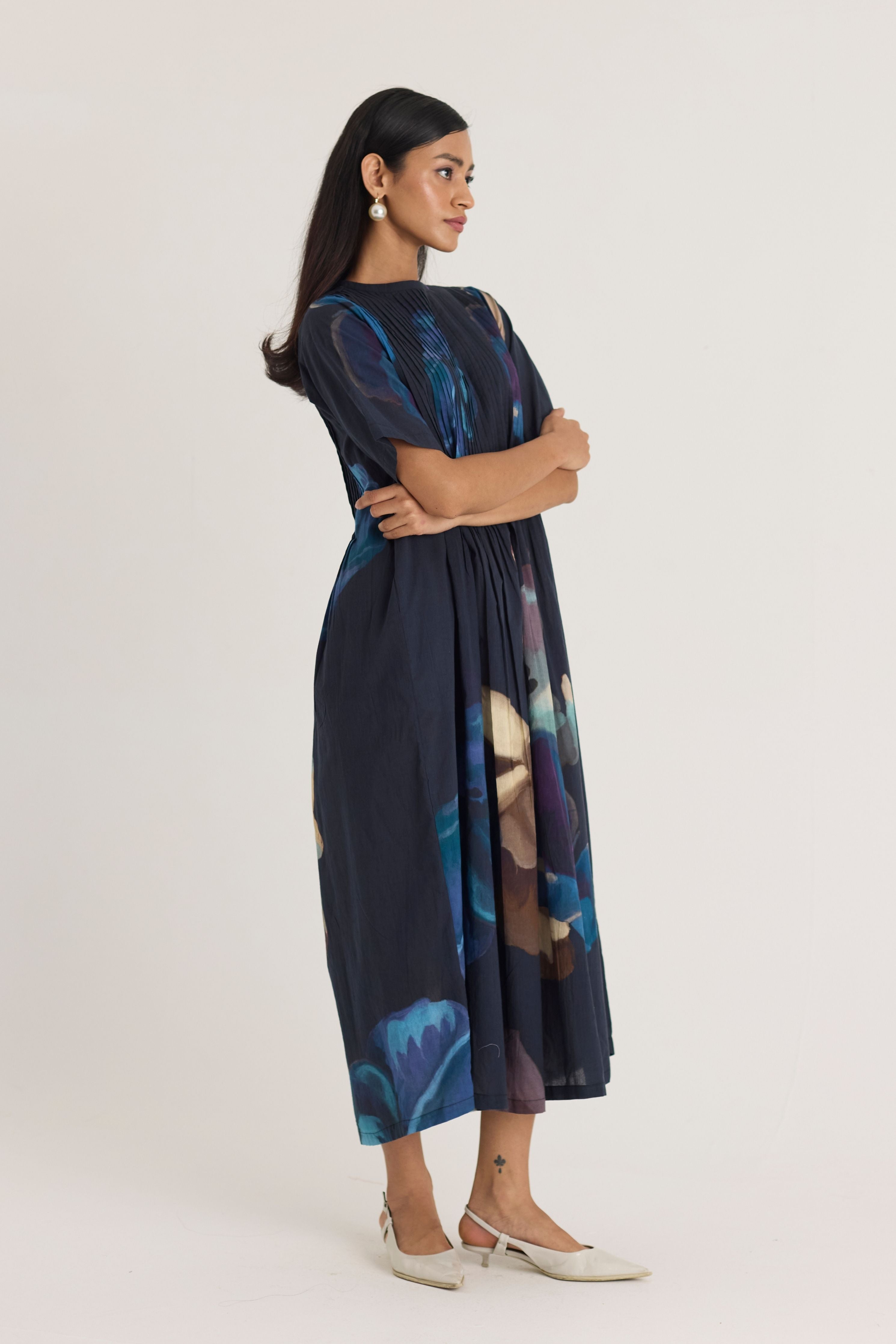 Rocco Pintuck Dress