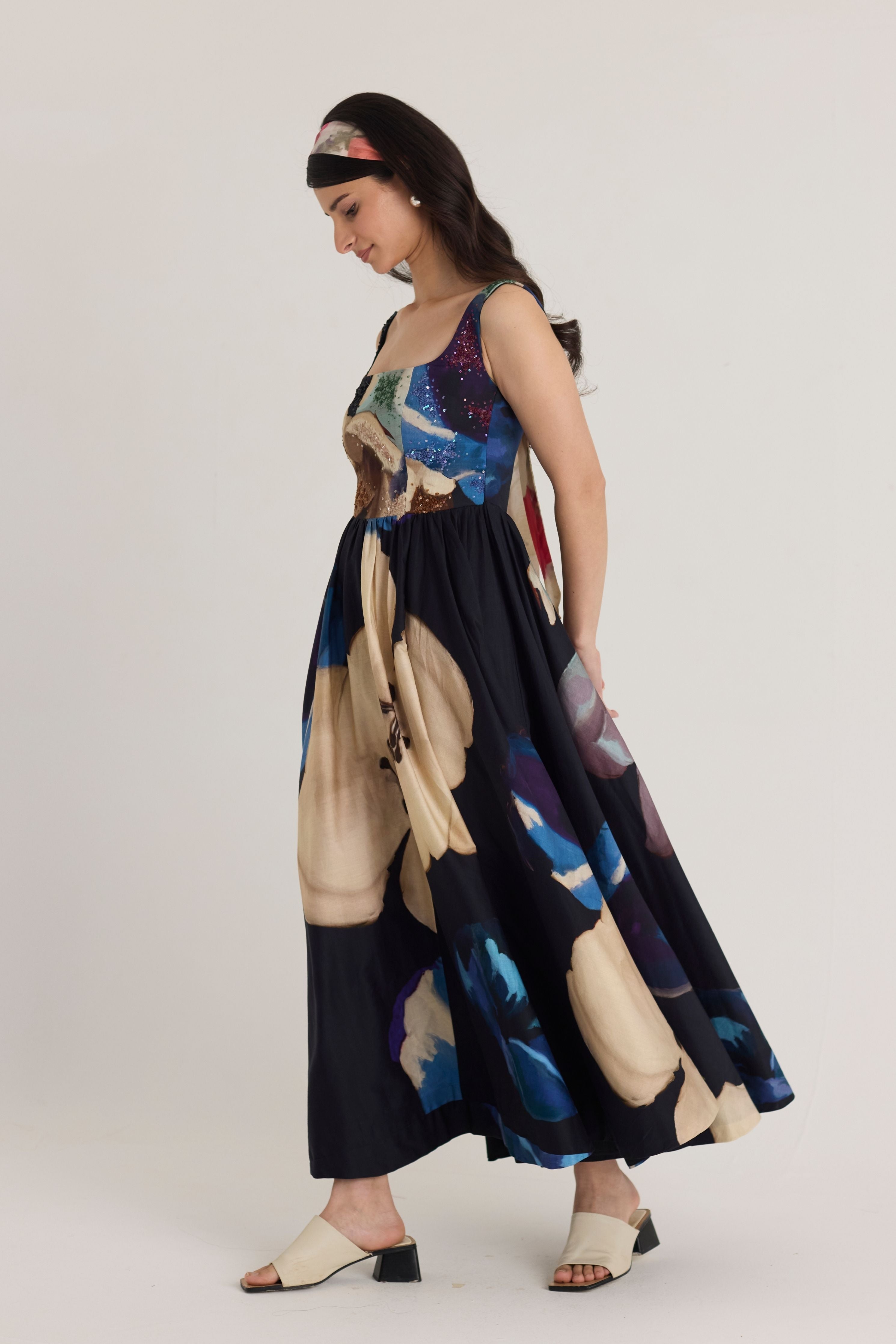 Rocco  Embroidered Dress