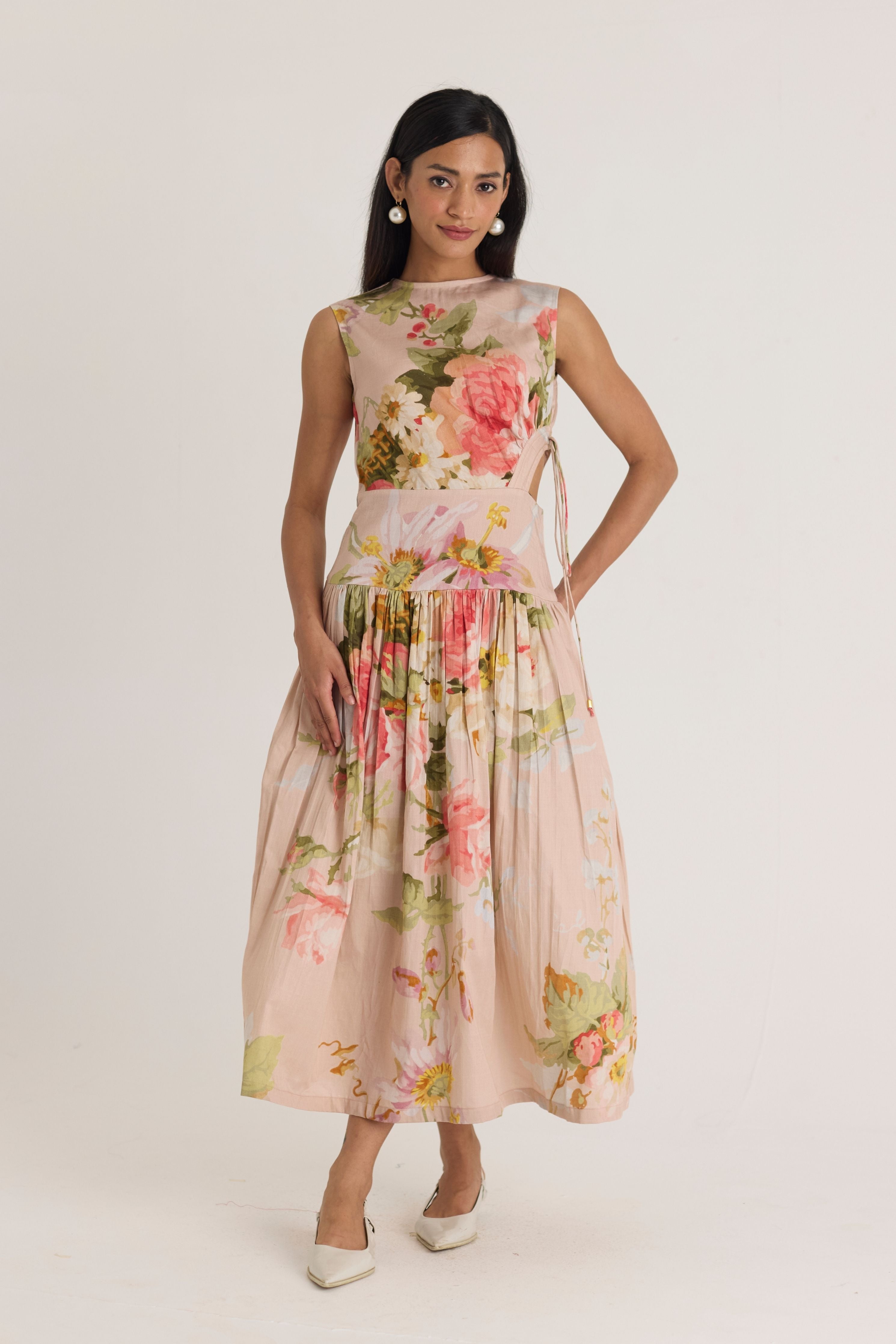 Hazel Side Cut Out Dress