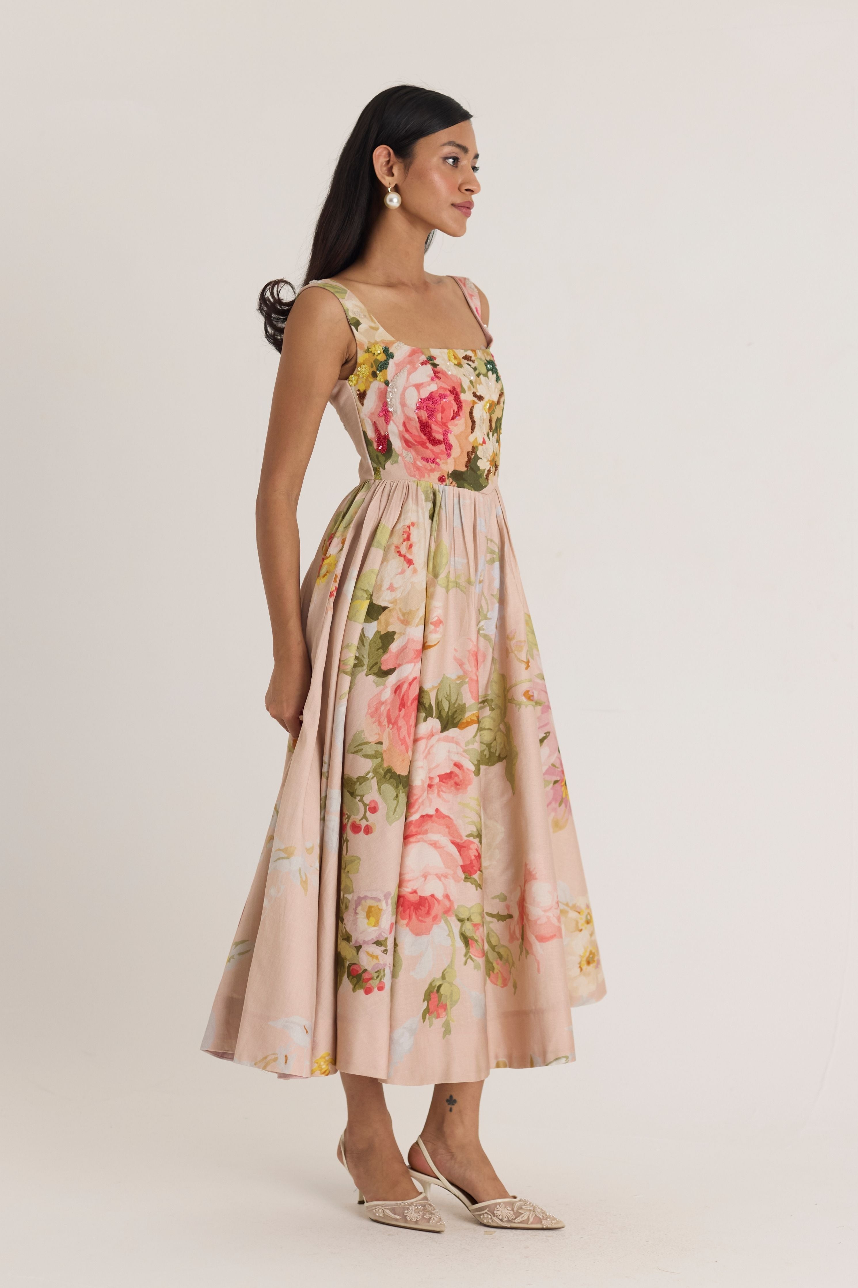 Hazel Embroidered Dress