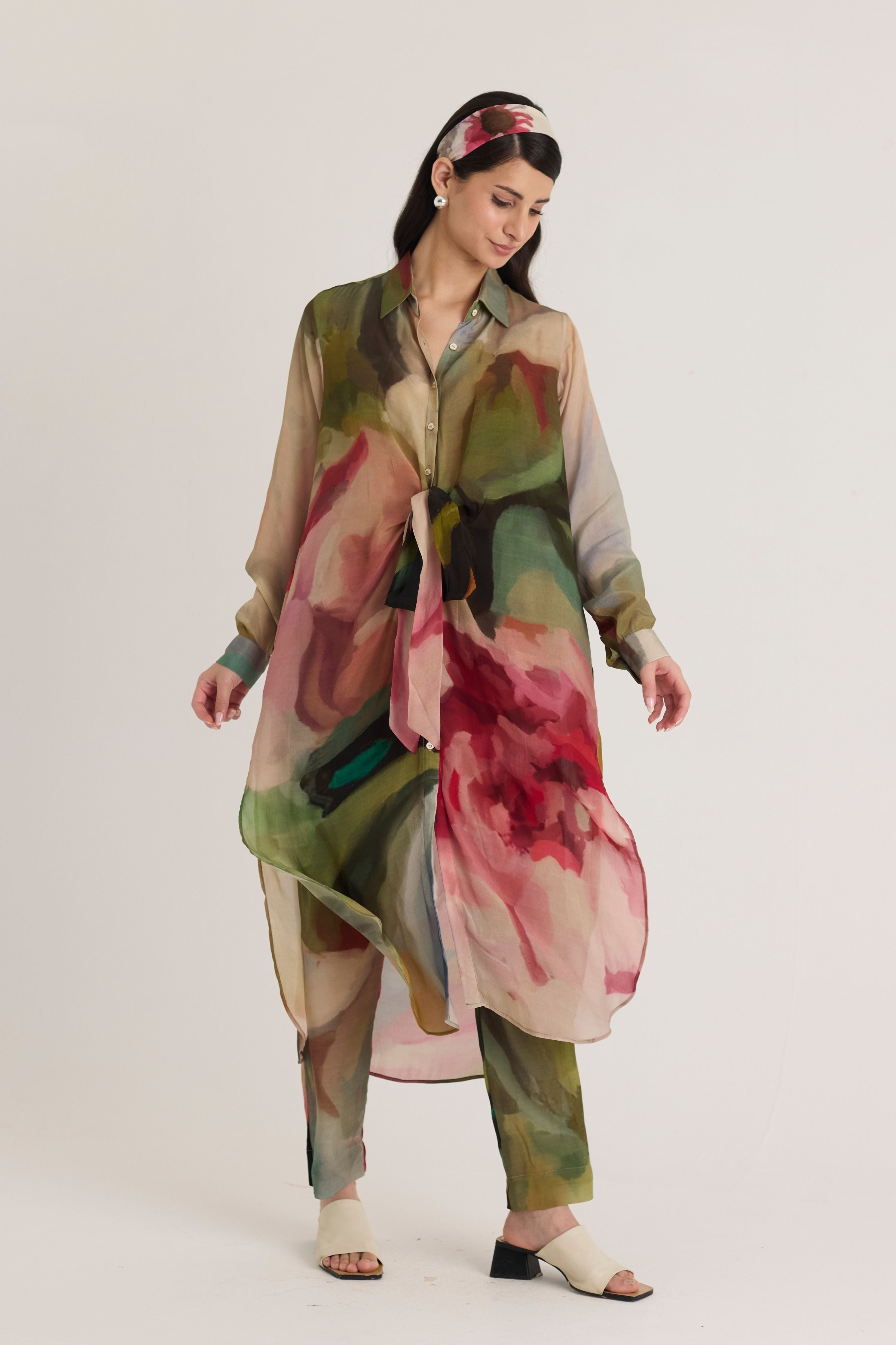 Tilly Wrap Kurta Set