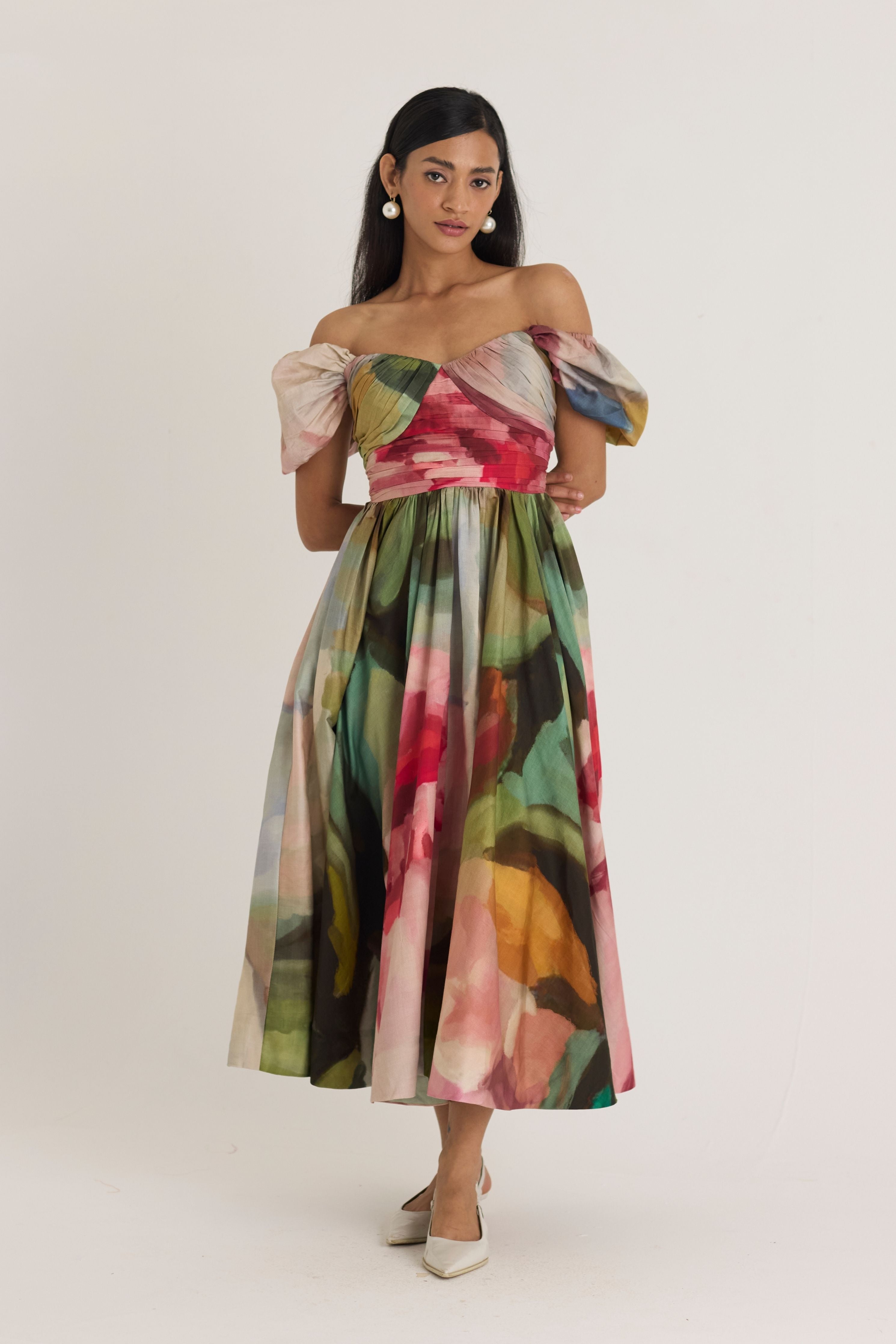 Tilly Puff Sleeve Dress