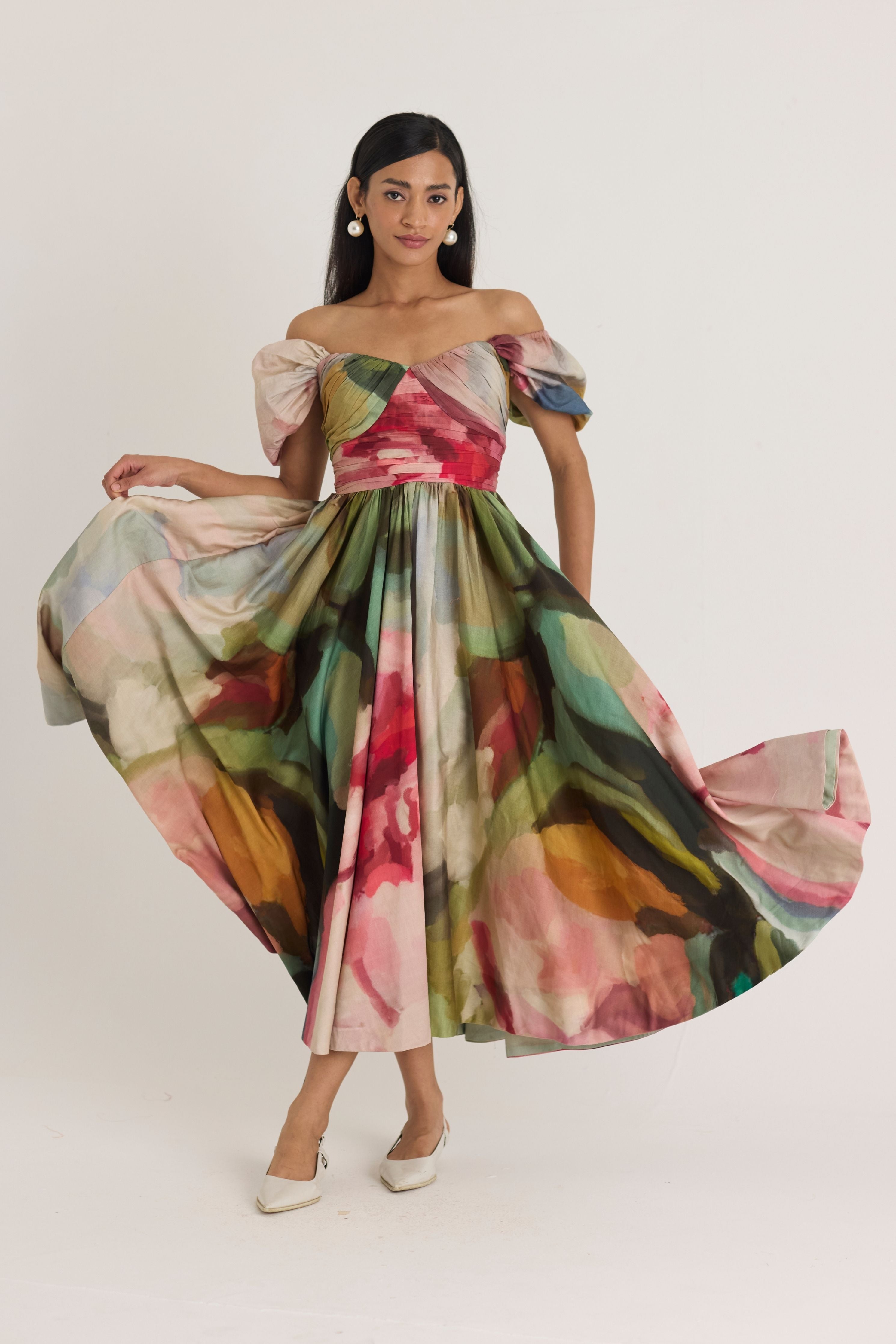 Tilly Puff Sleeve Dress