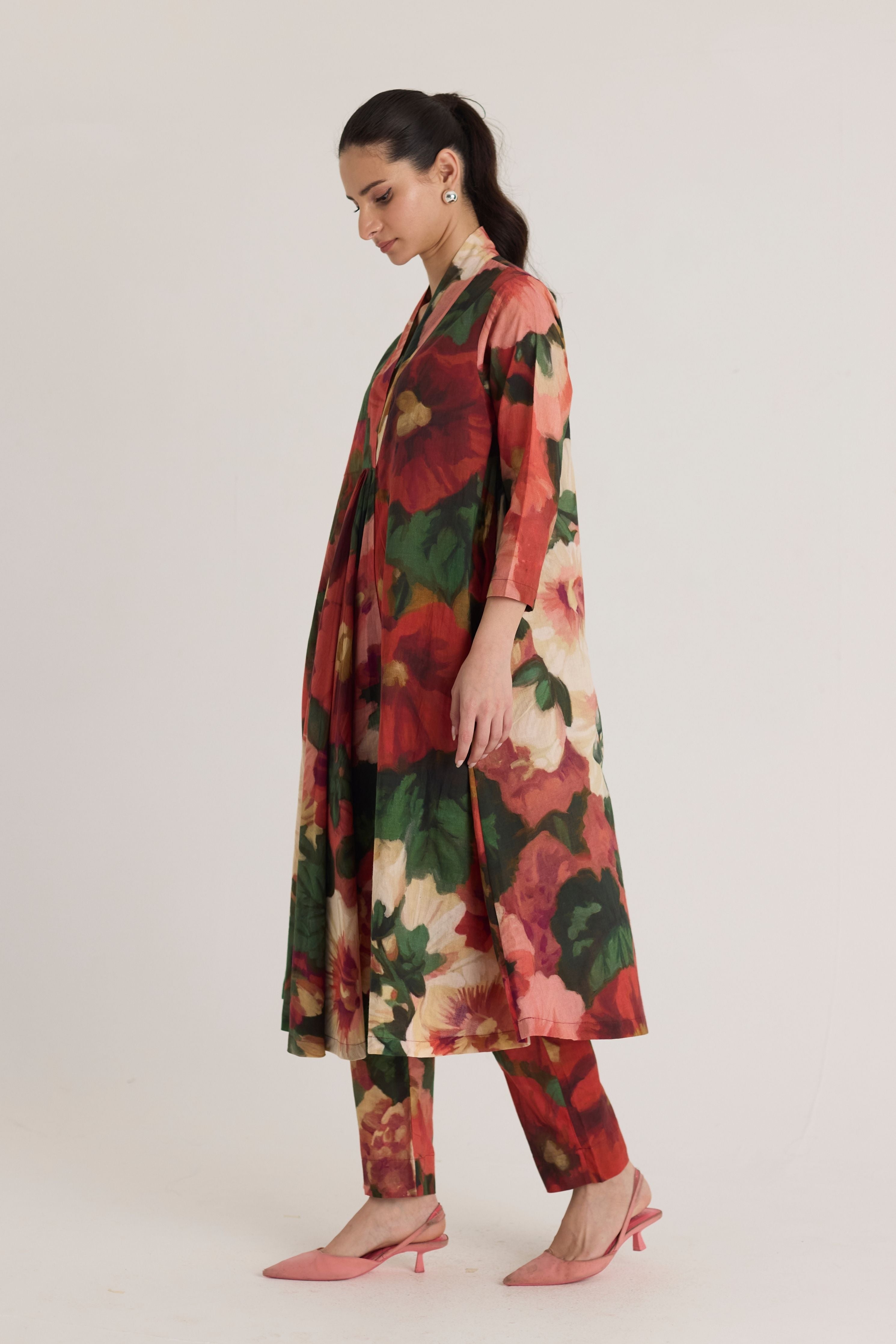 Scarlett  V Neck Kurta Set