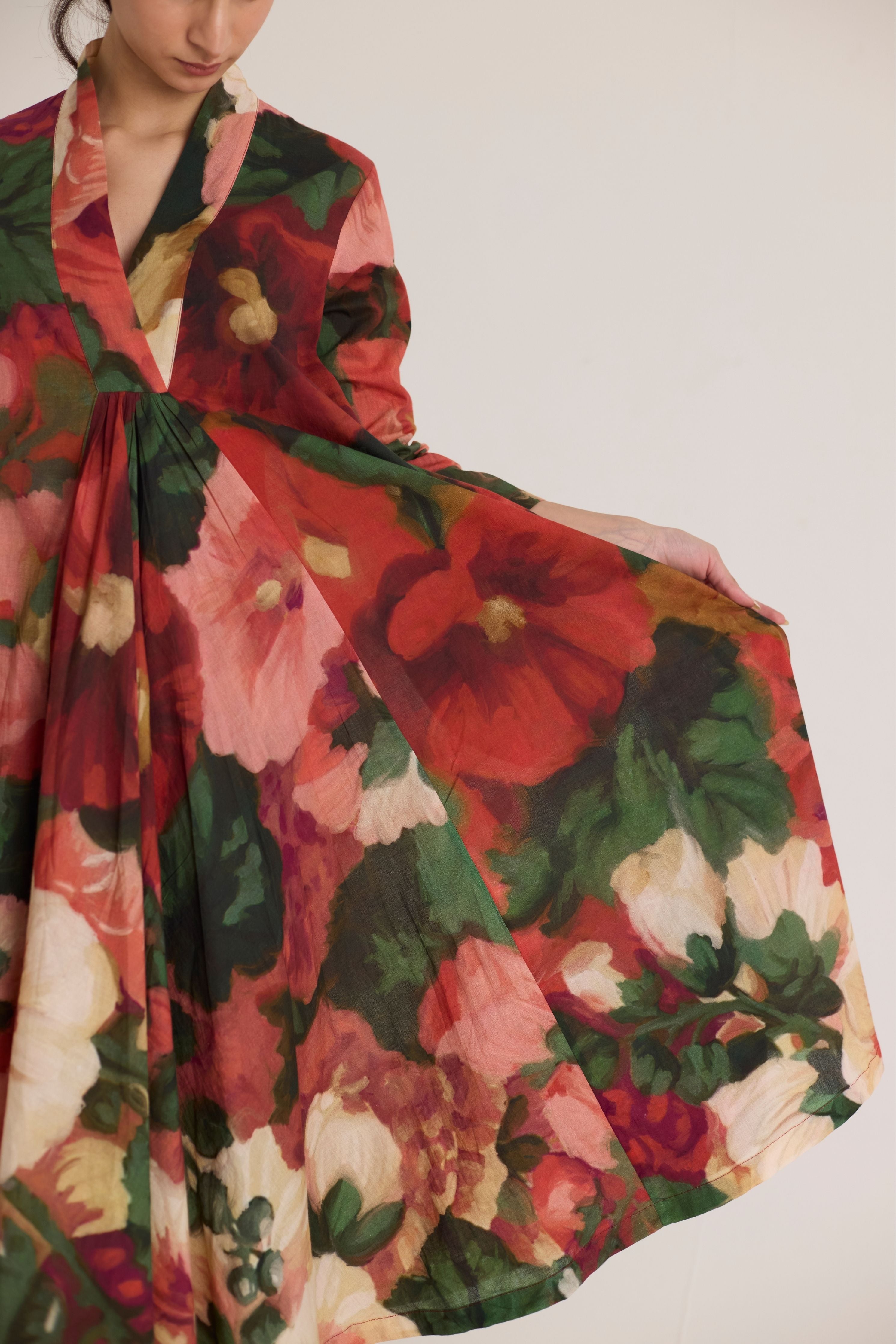 Scarlett  V Neck Kurta Set
