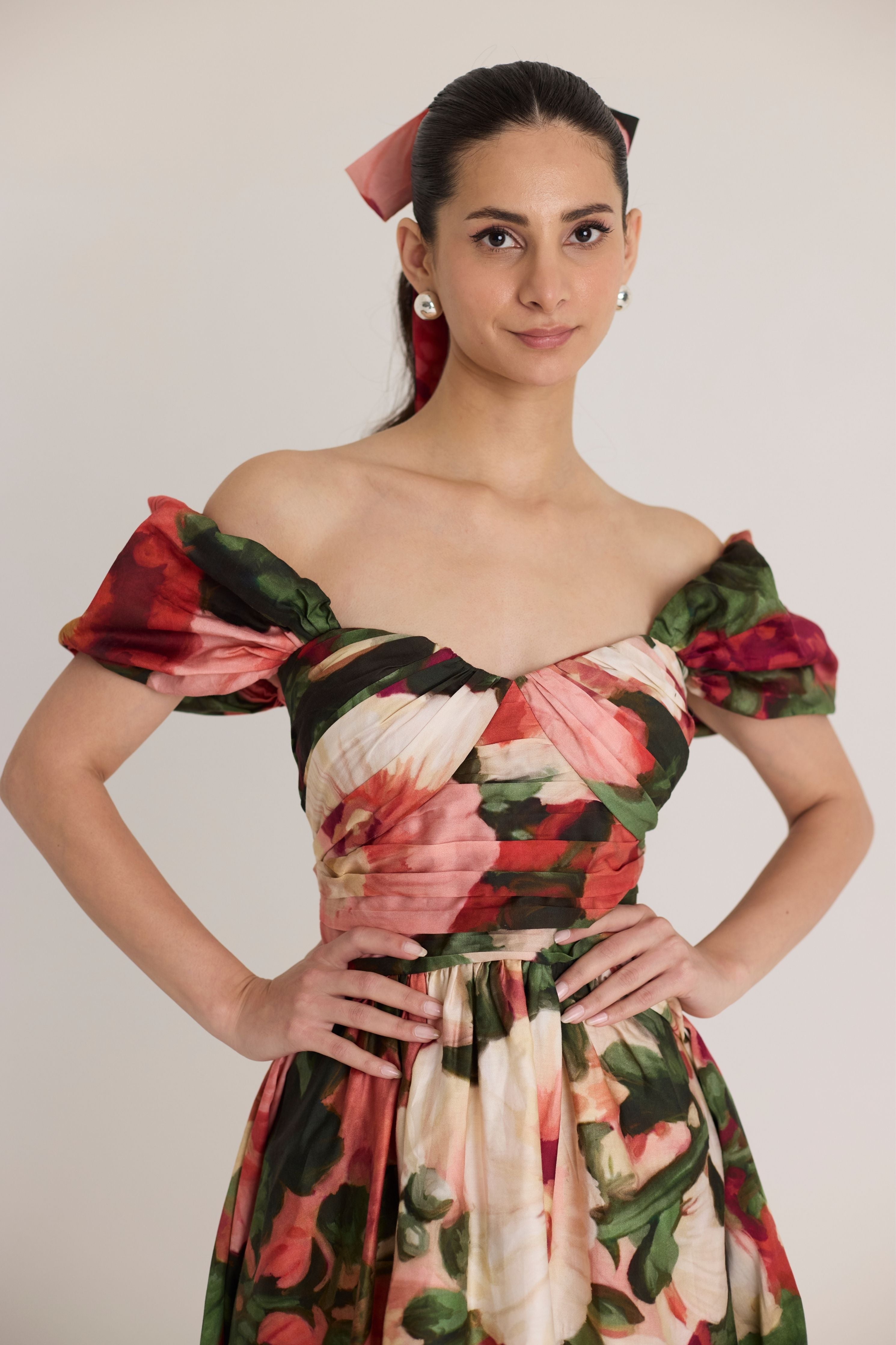 Scarlett  Puff Sleeve Dress