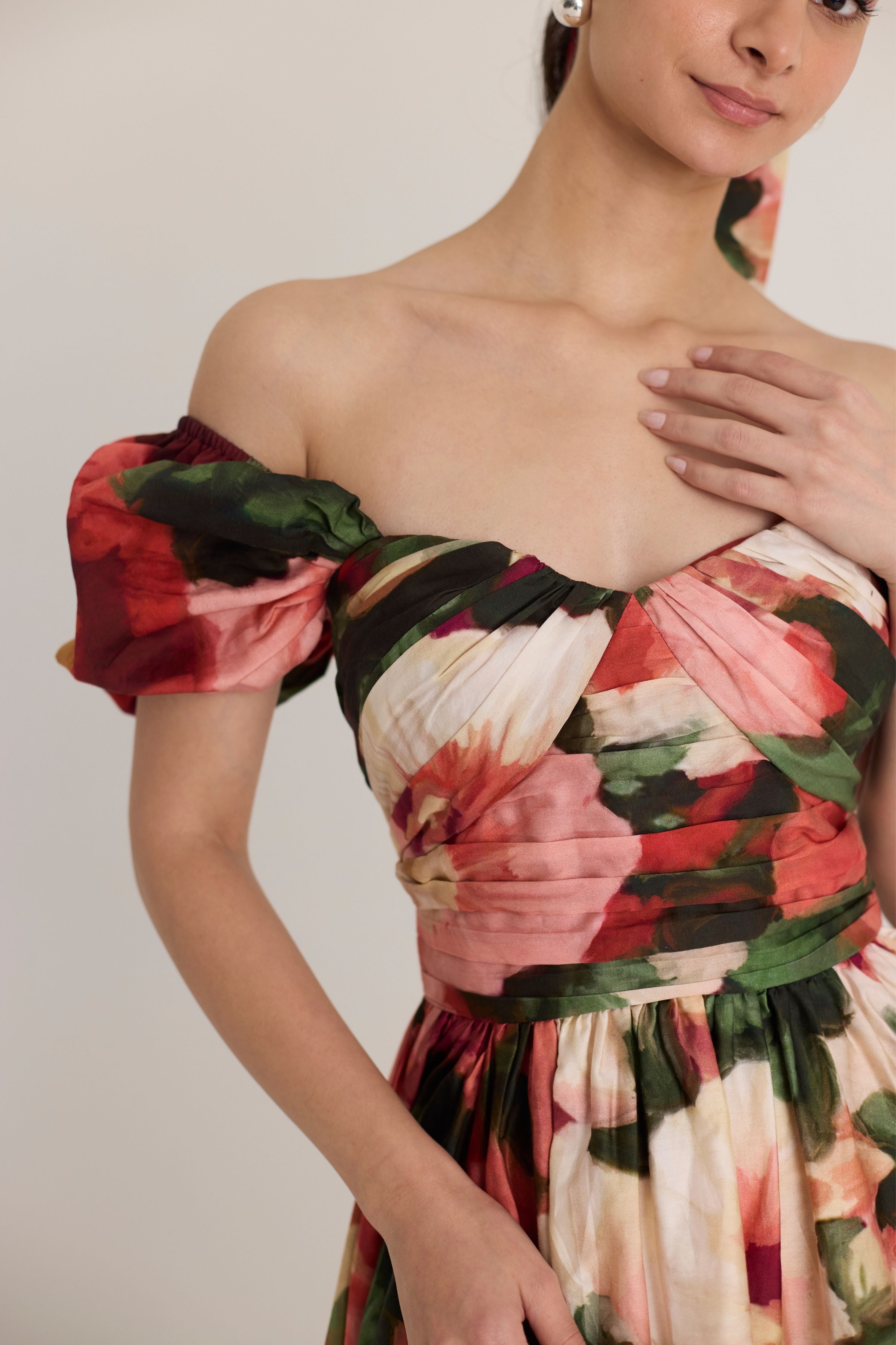Scarlett  Puff Sleeve Dress
