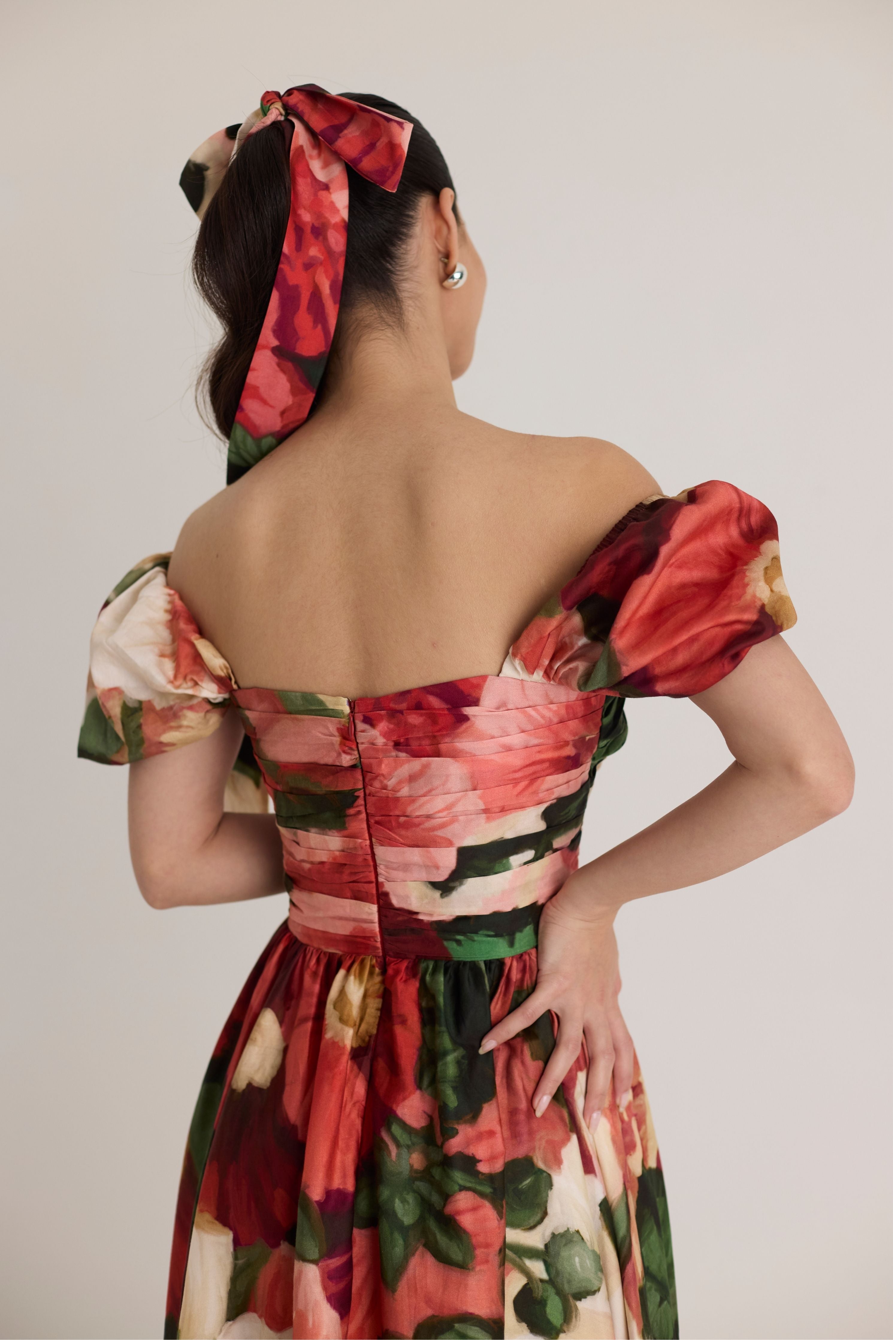 Scarlett  Puff Sleeve Dress