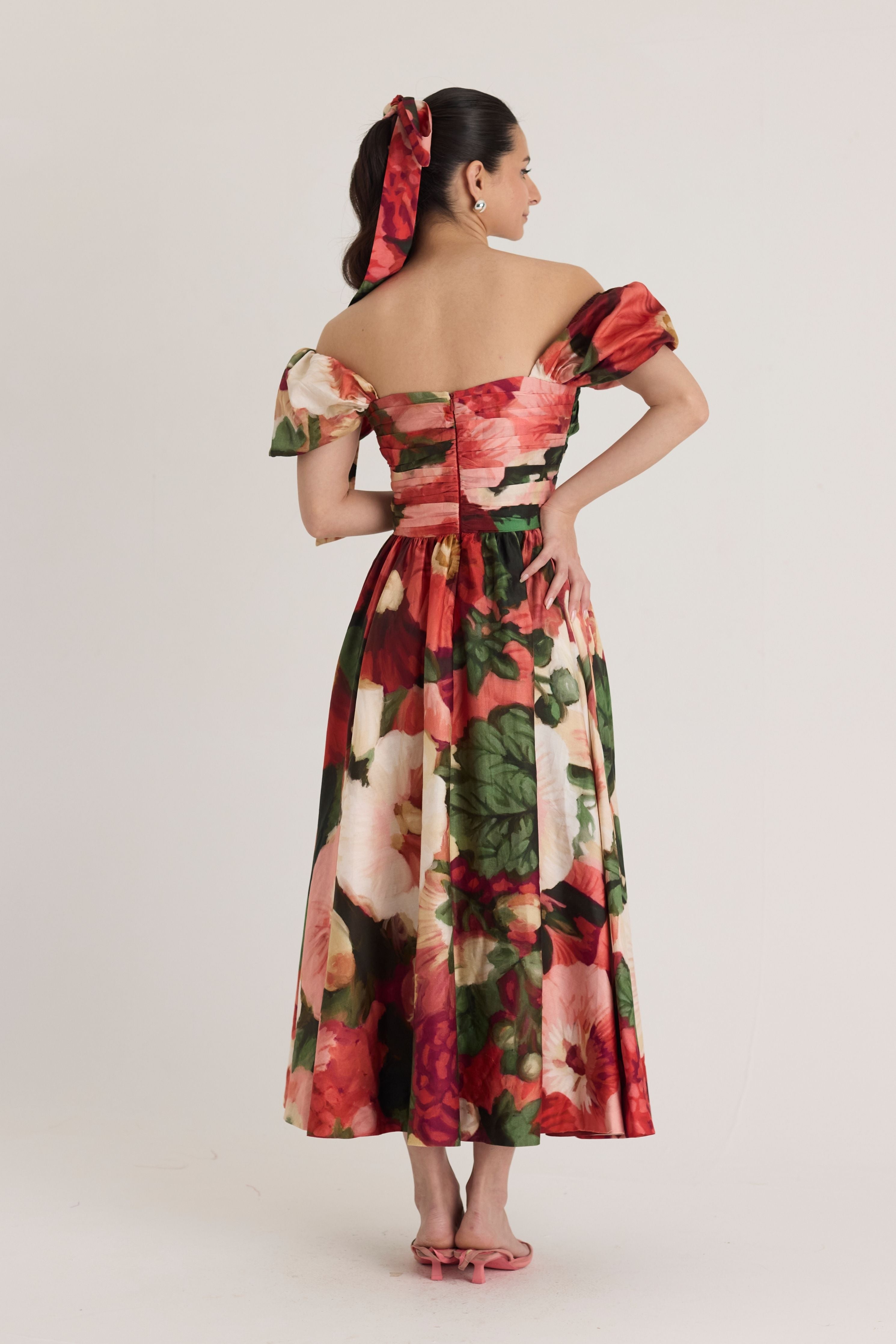 Scarlett  Puff Sleeve Dress