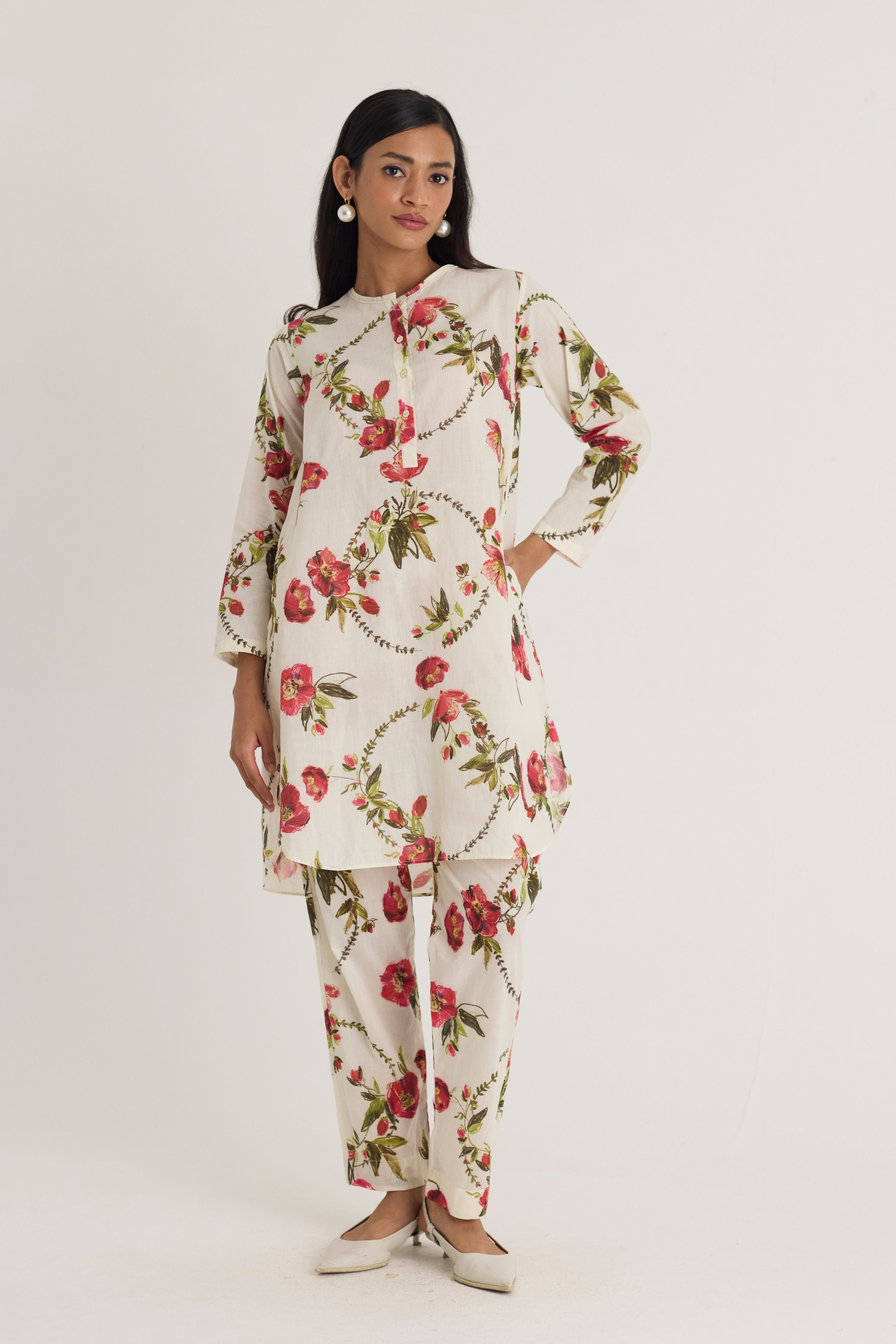 Rosita Cotton Short Kurta Set