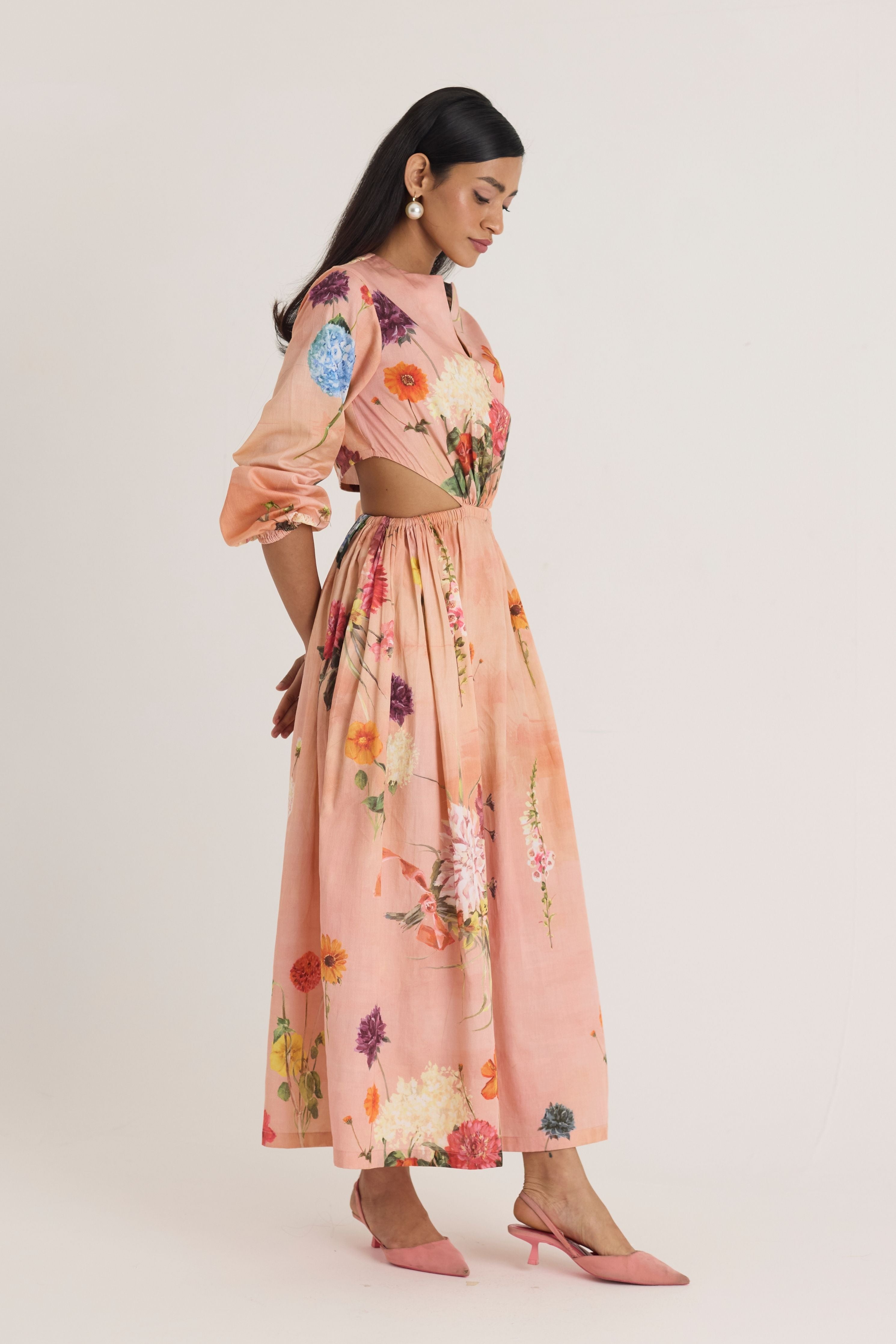 Buttercup Both Side Cut Dress