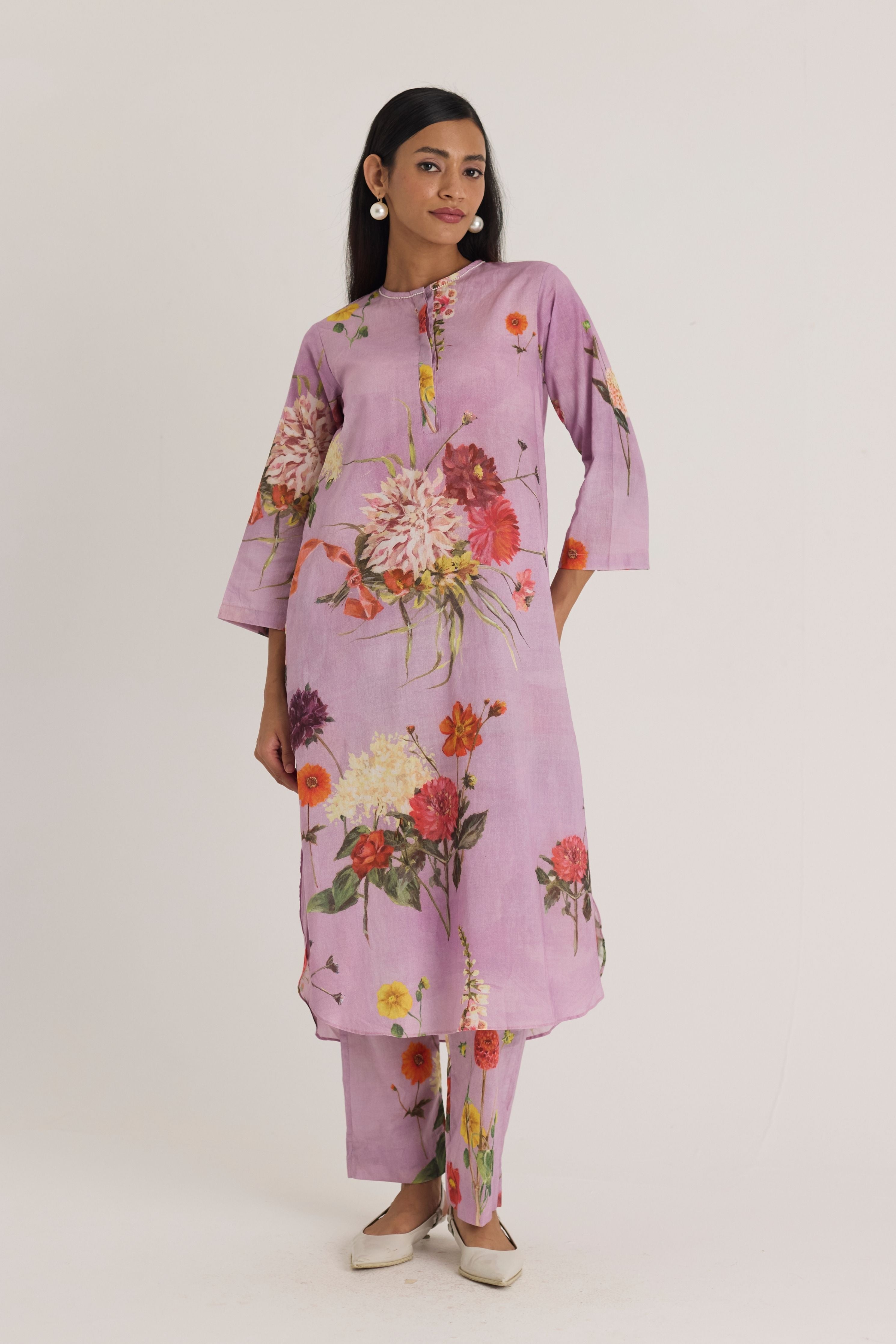 Giggle Berry Long Kurta Set
