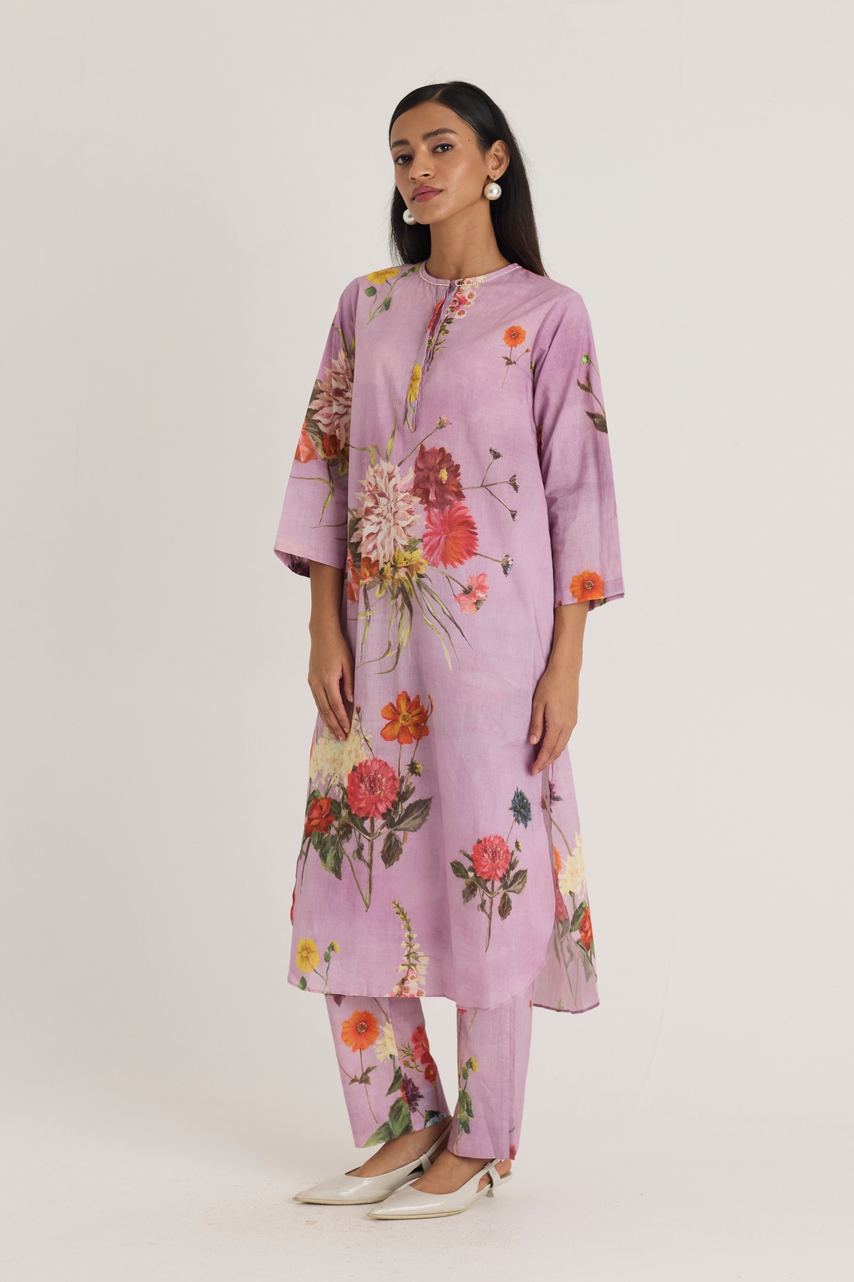 Giggle Berry Long Kurta Set