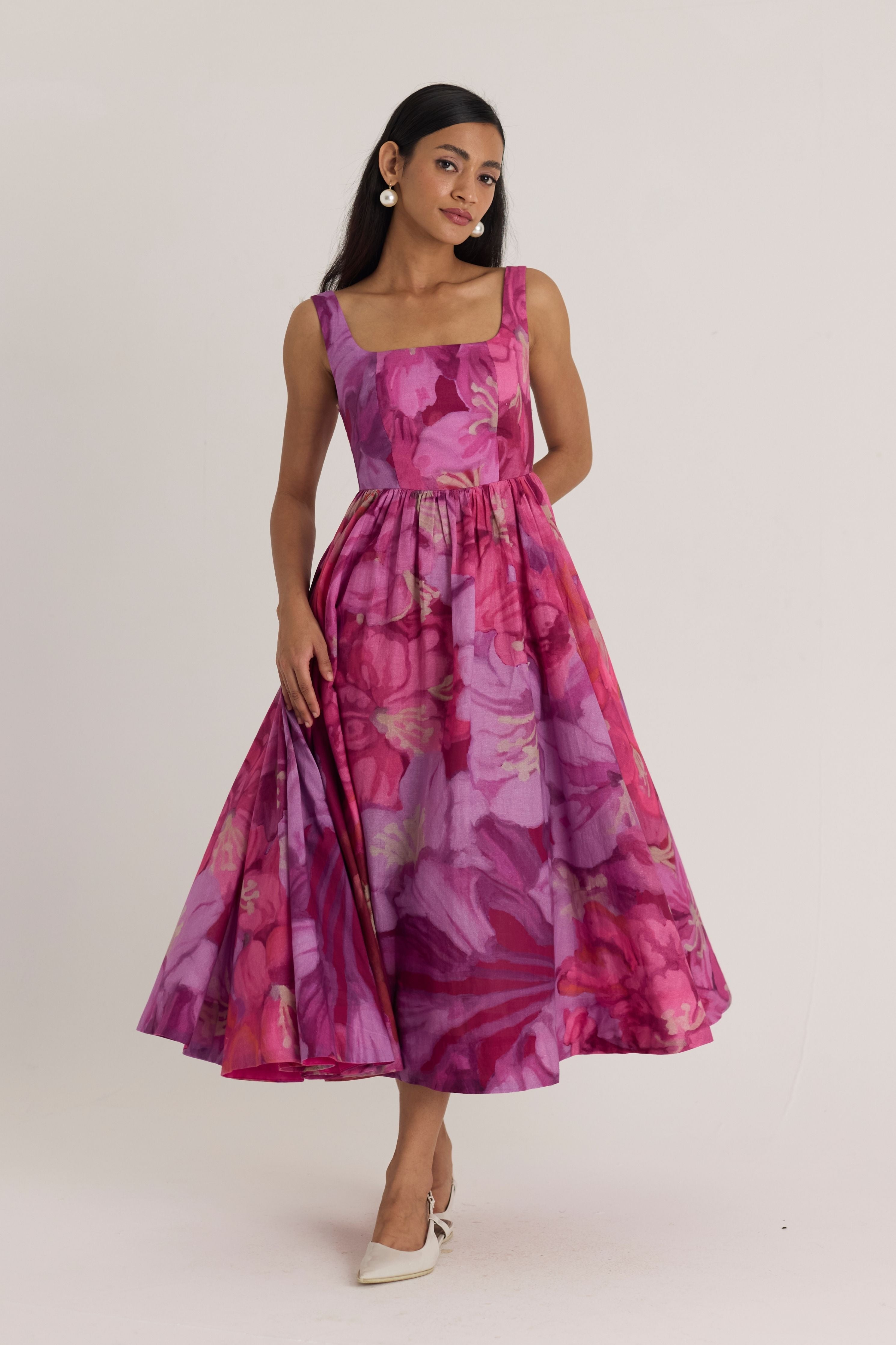 Violet Cherry Dress