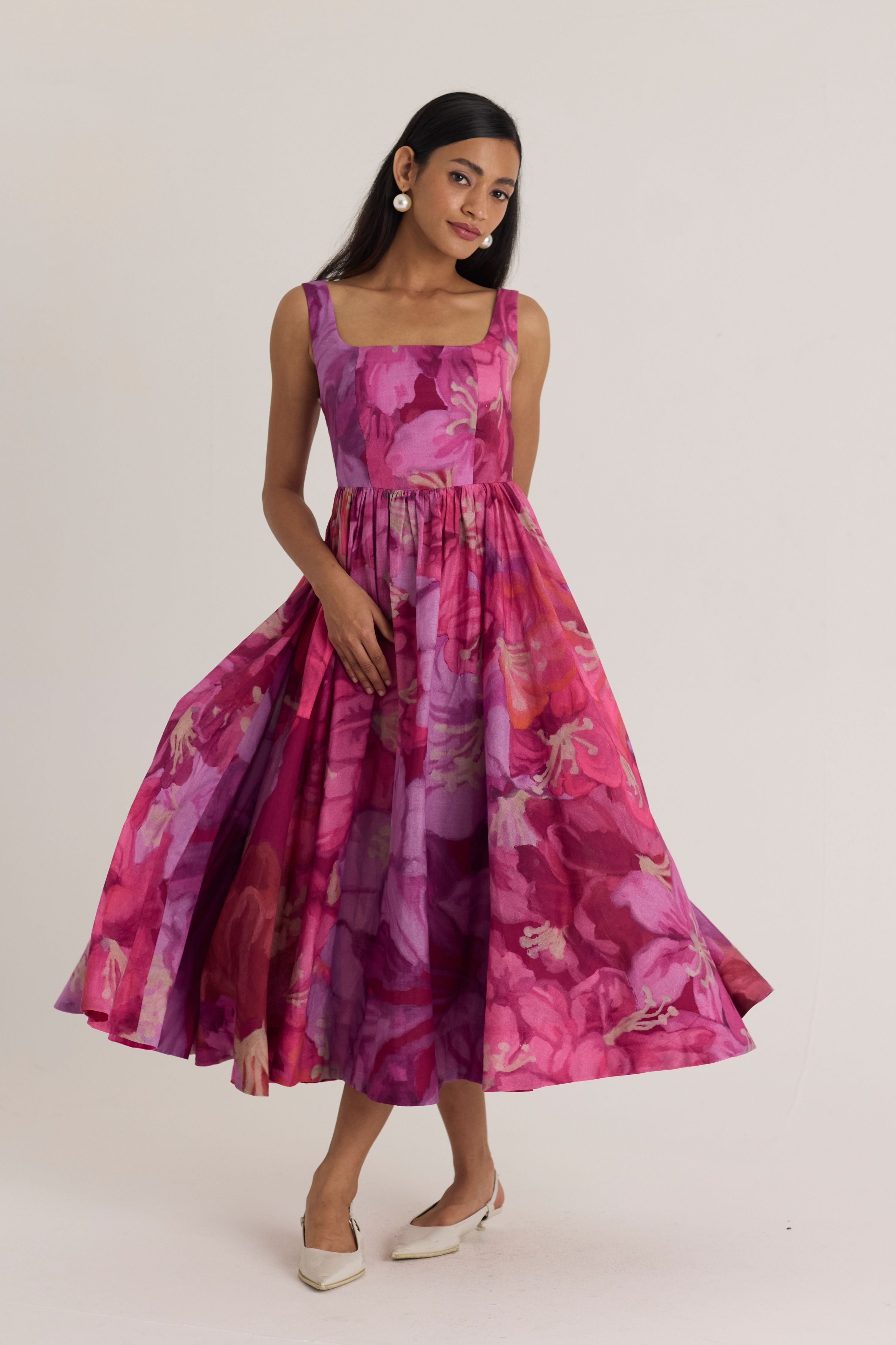 Violet Cherry Dress