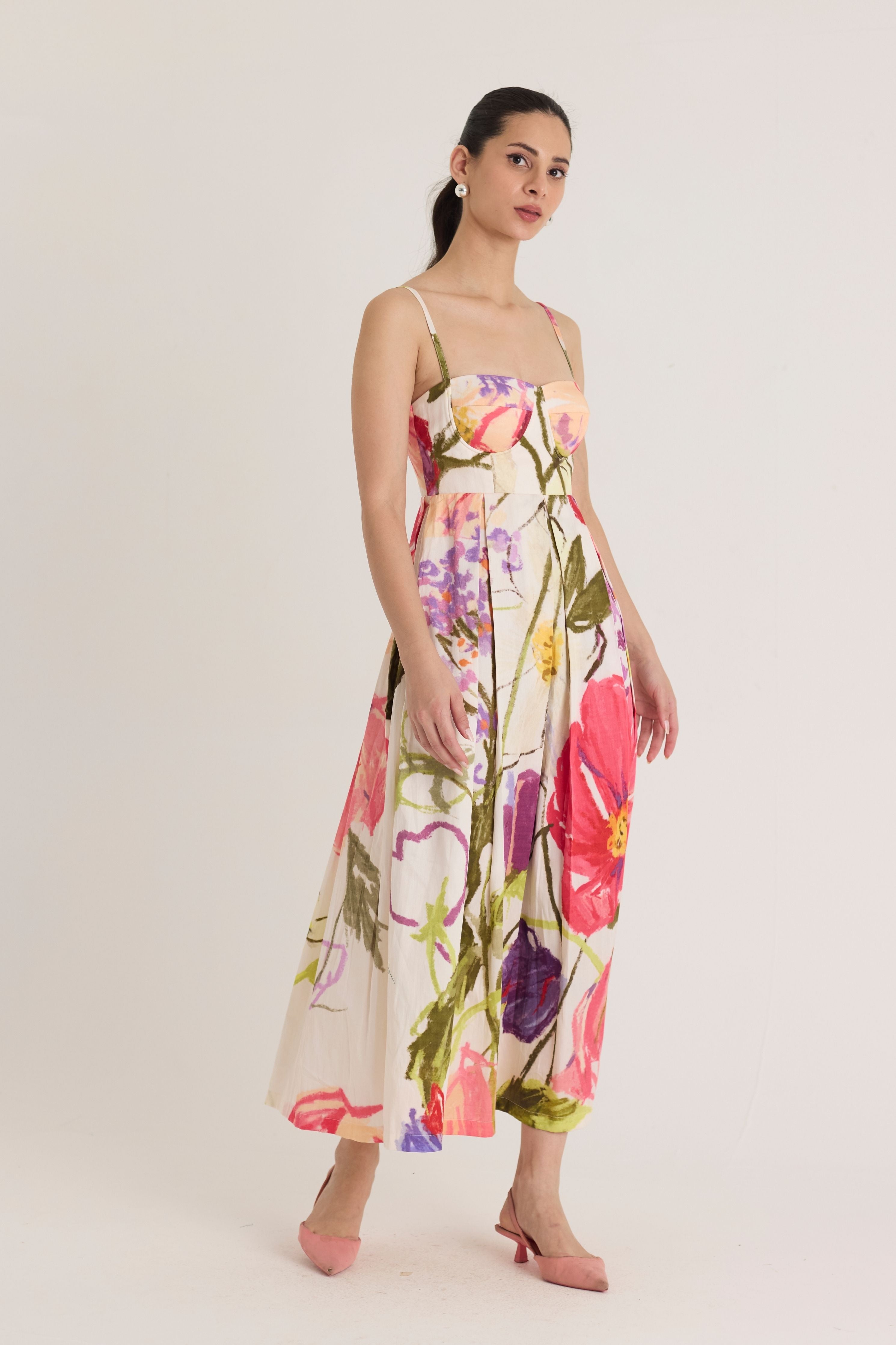 Dolly White Bralette Dress