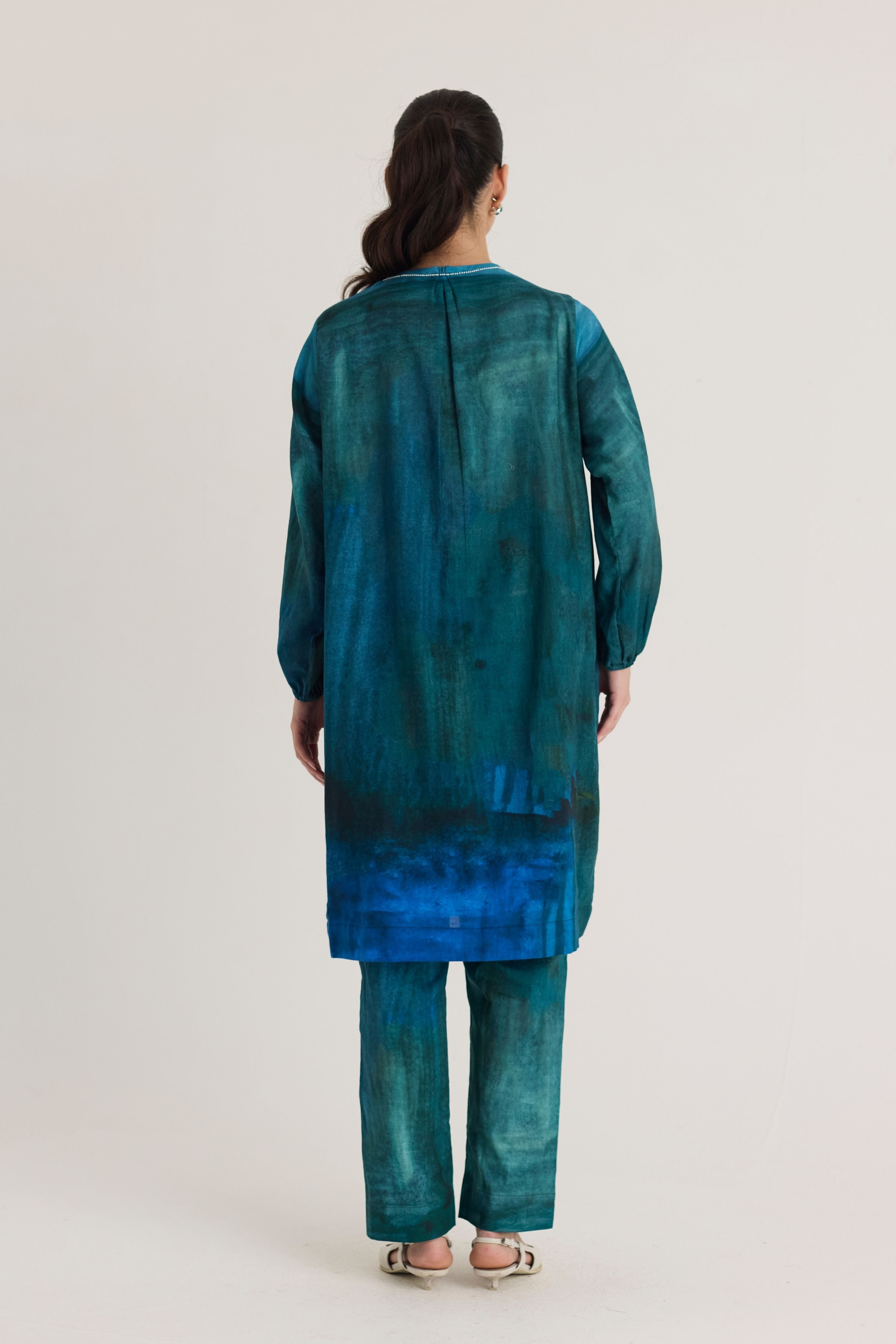 Dilly Dally Twill Kurta Set