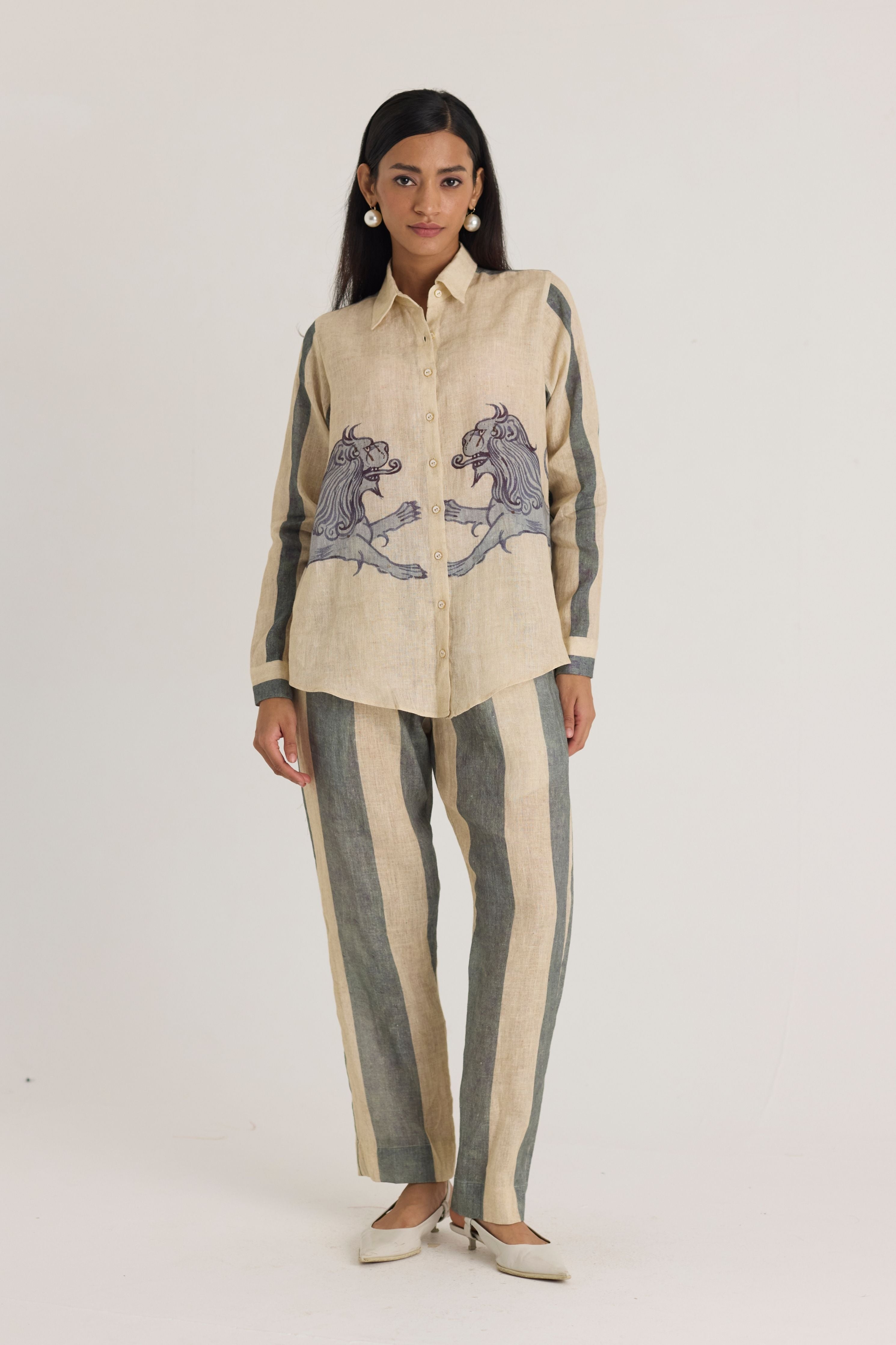 Paws Linen Co-Ord Set