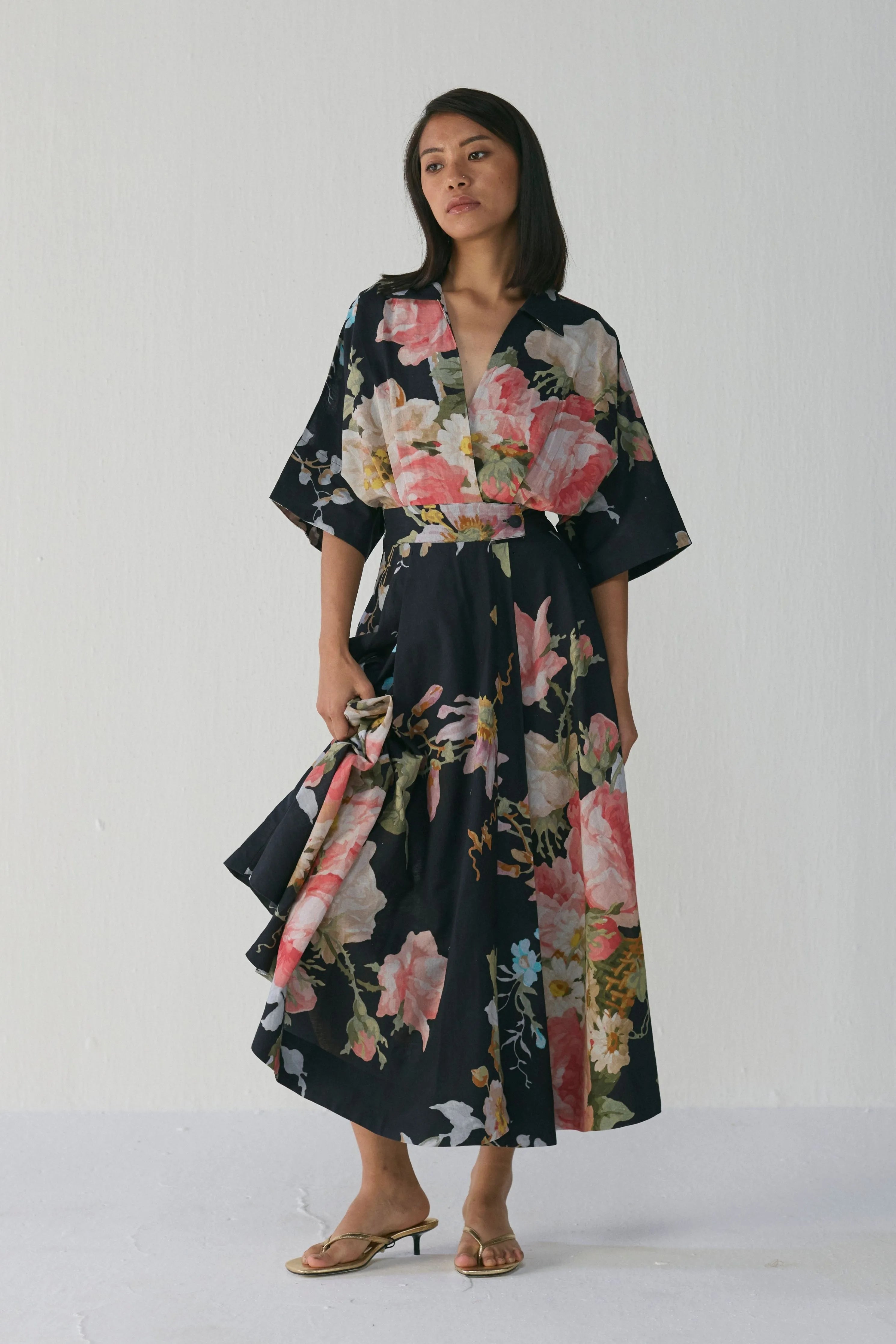 Carmine Shirt Dress
