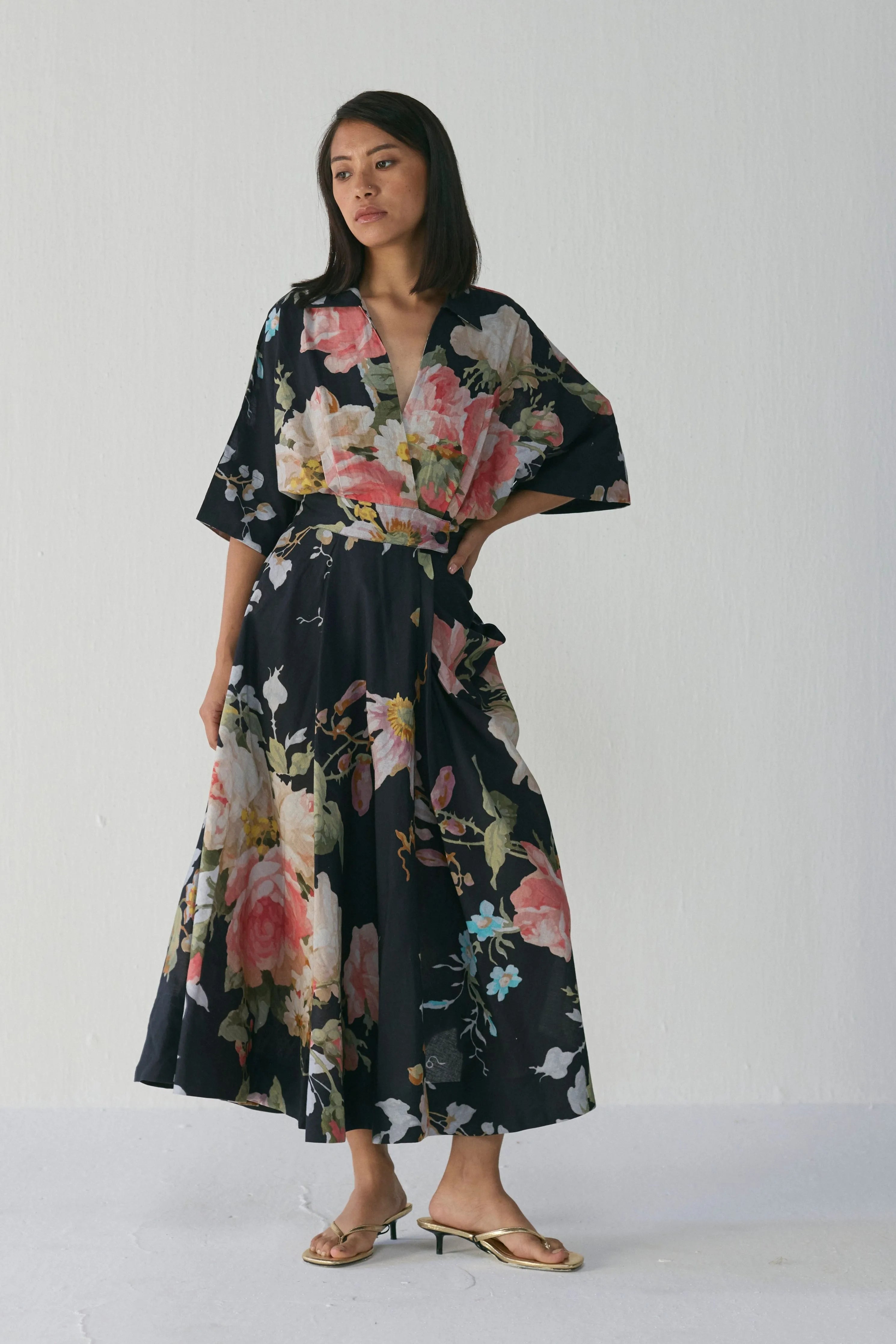 Carmine Shirt Dress