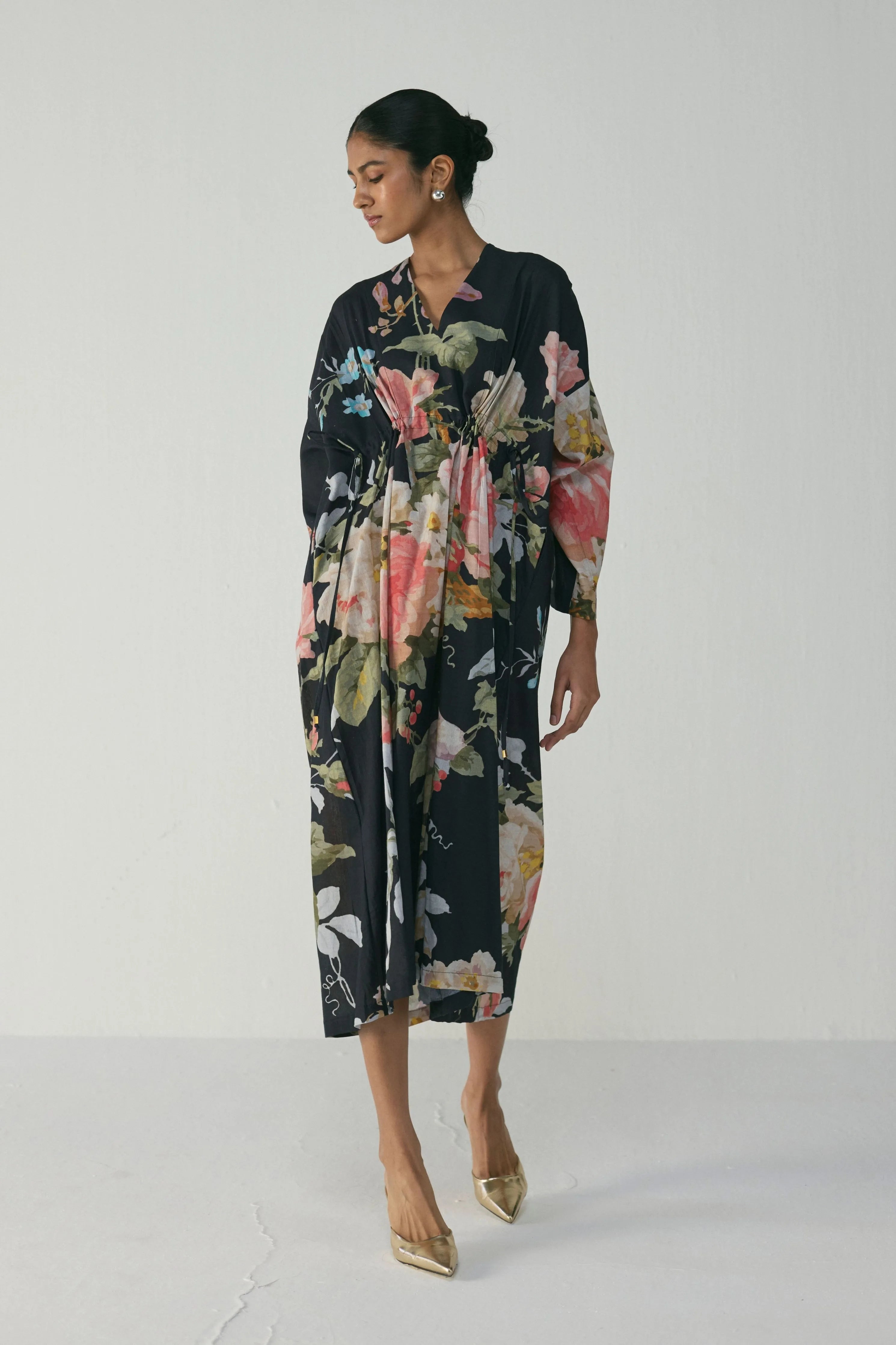 Carmine Kaftan Dress
