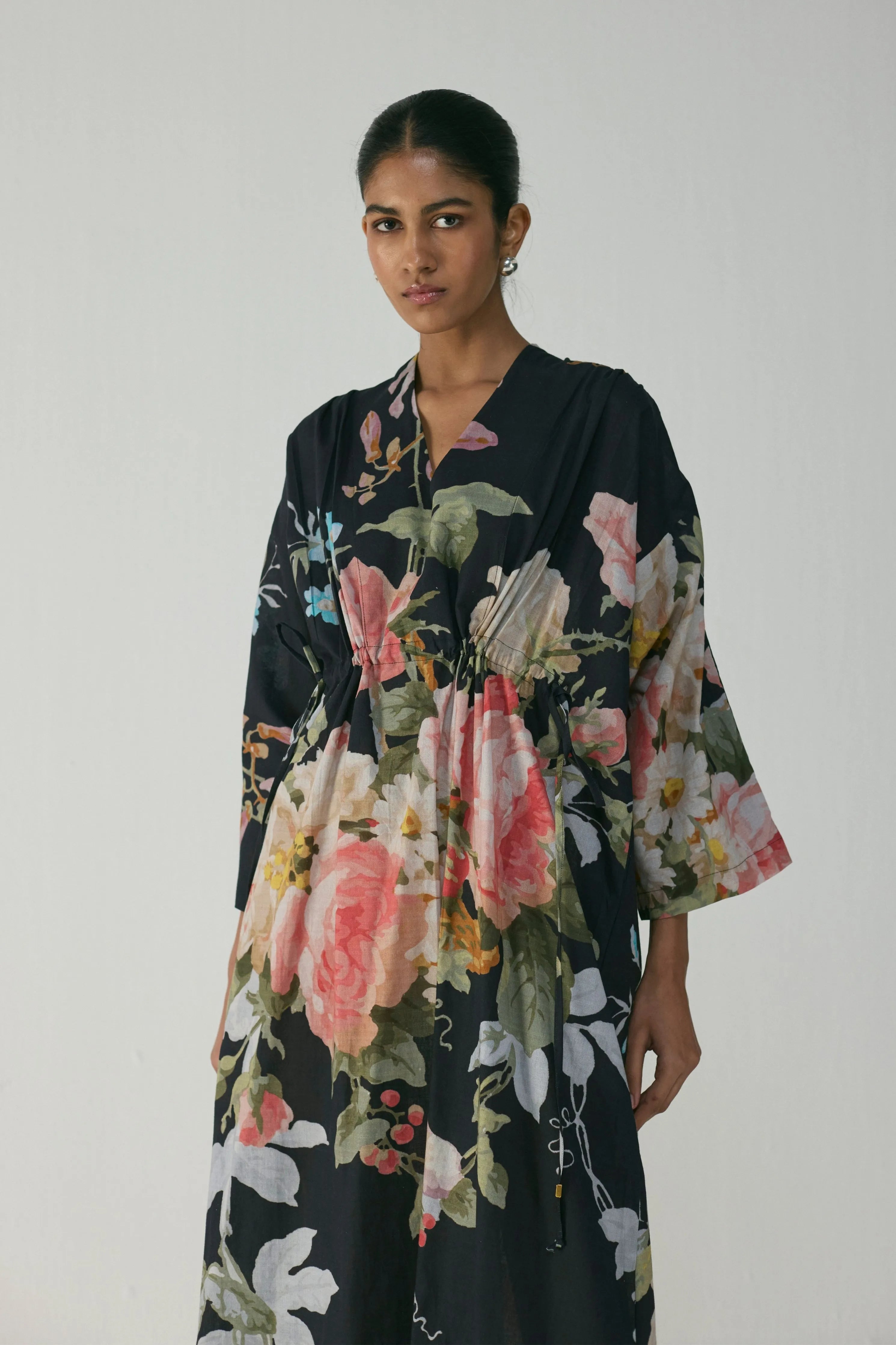 Carmine Kaftan Dress