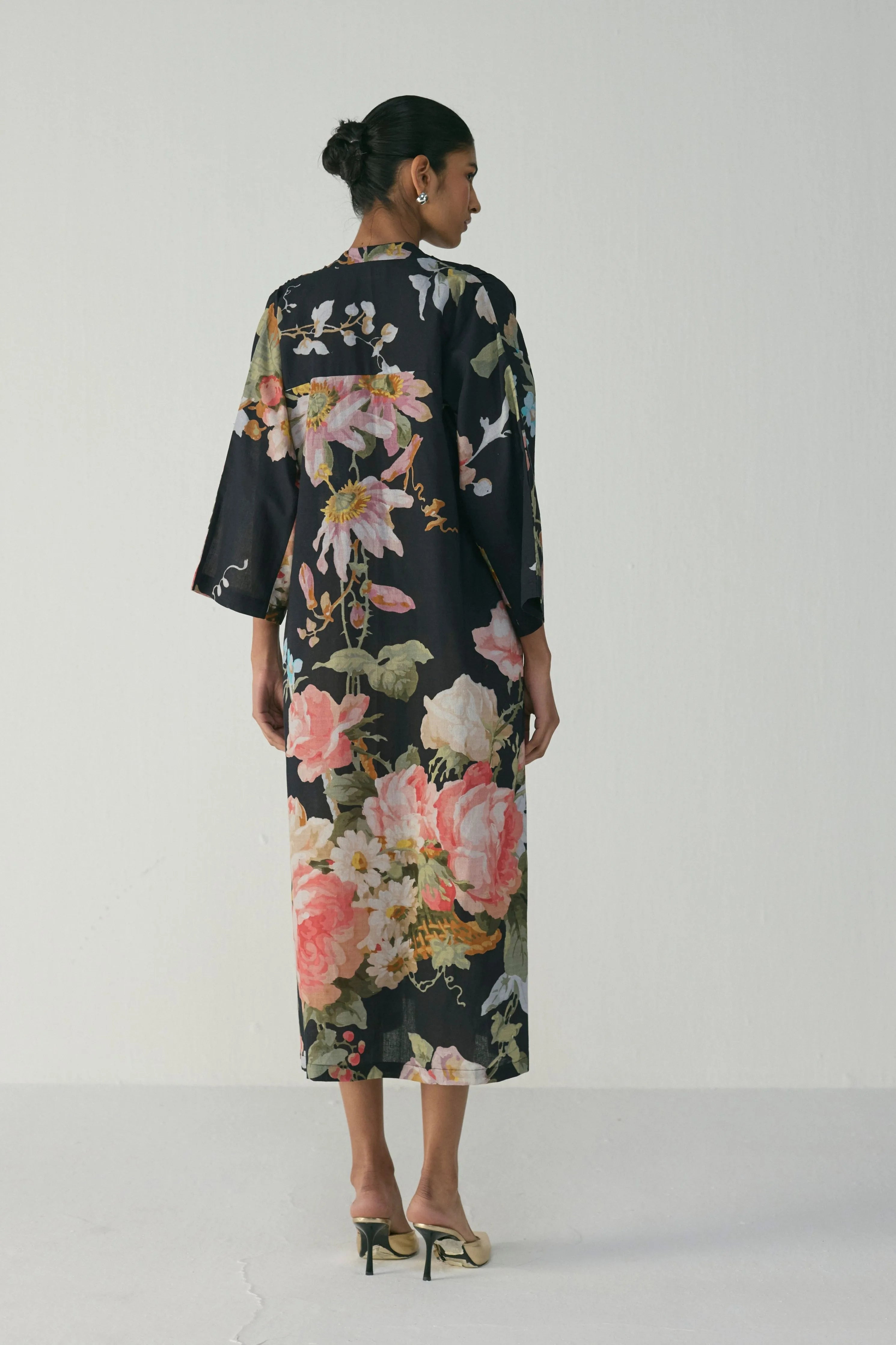Carmine Kaftan Dress