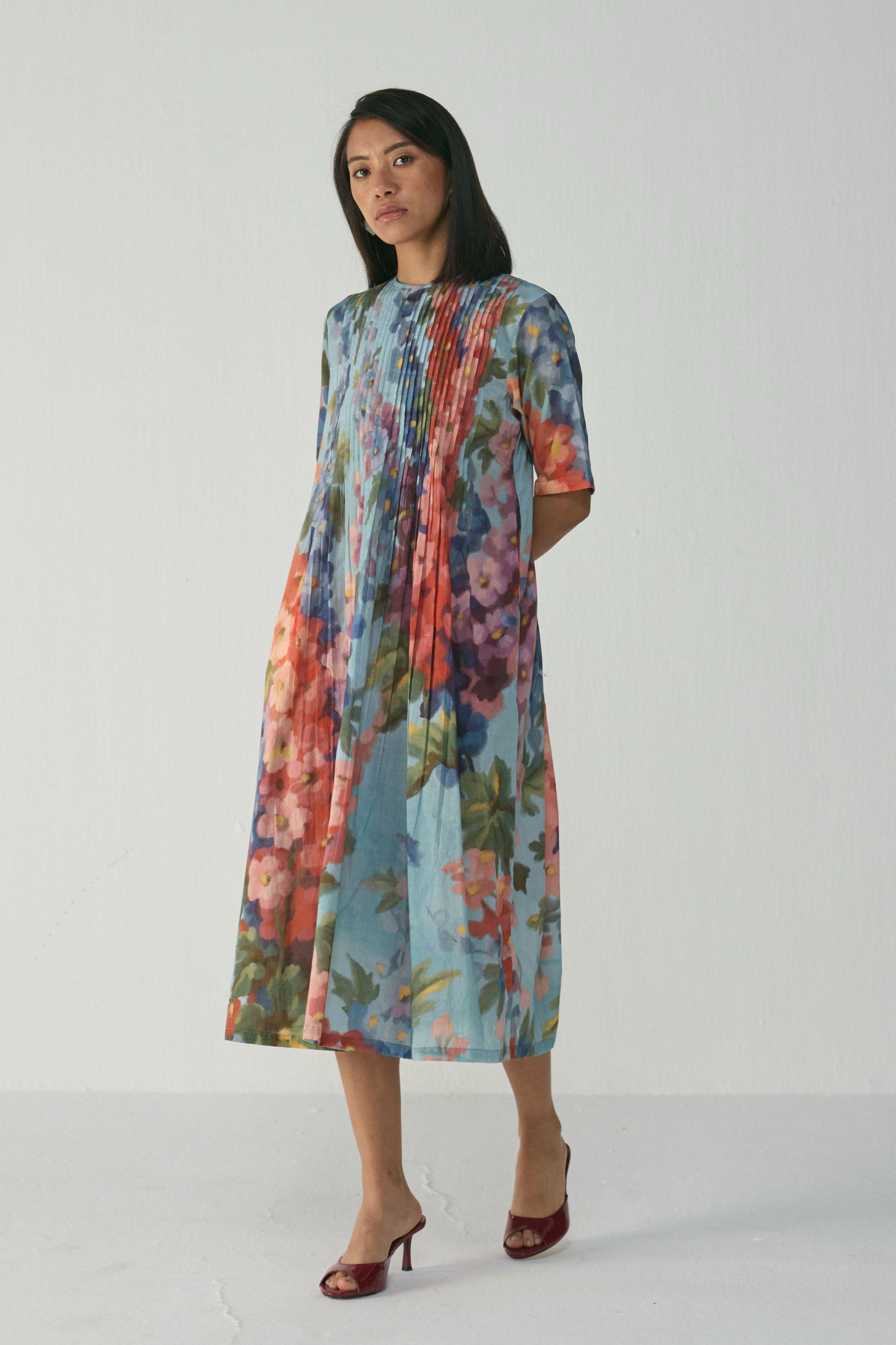 Darlington Pintucks Dress