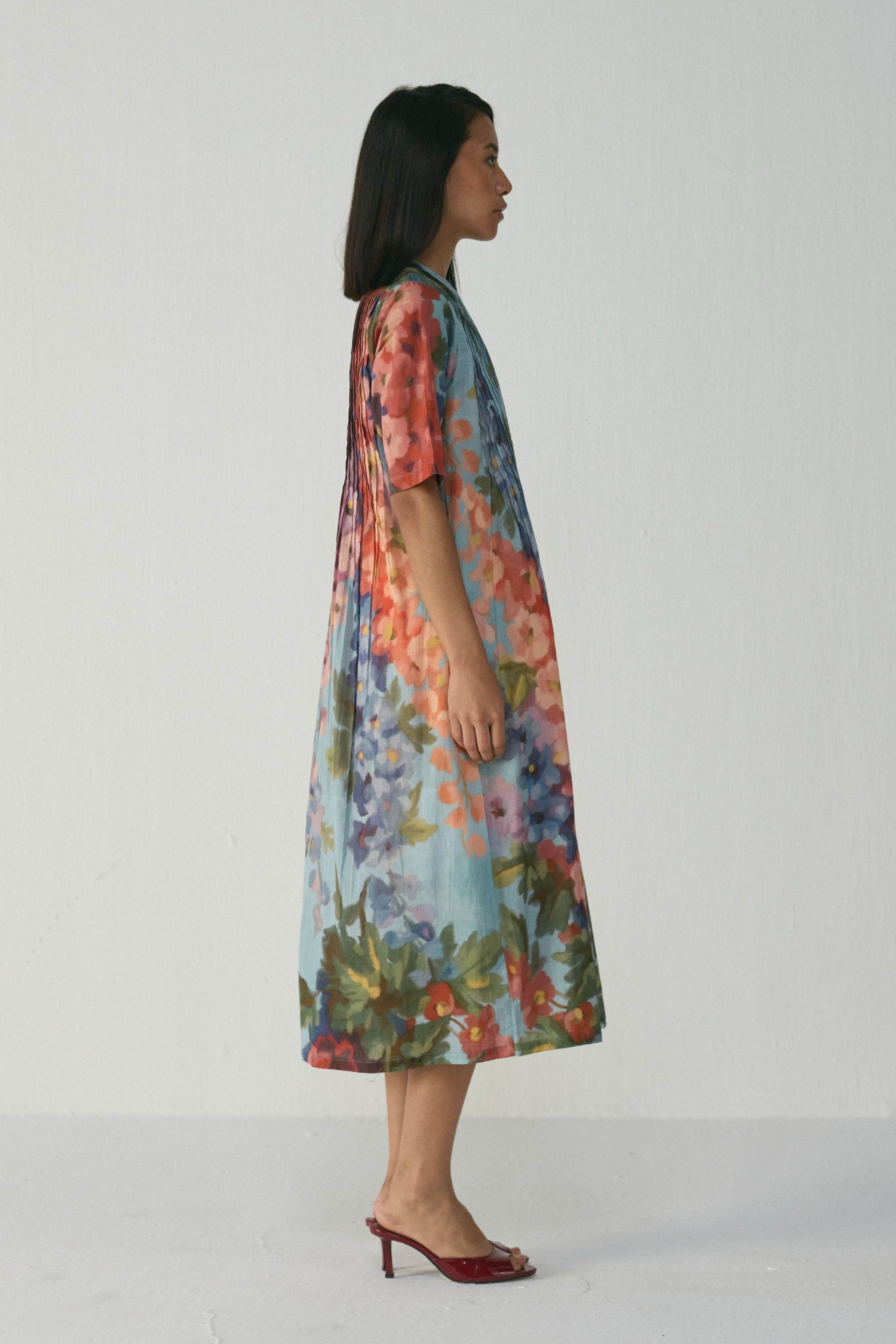 Darlington Pintucks Dress