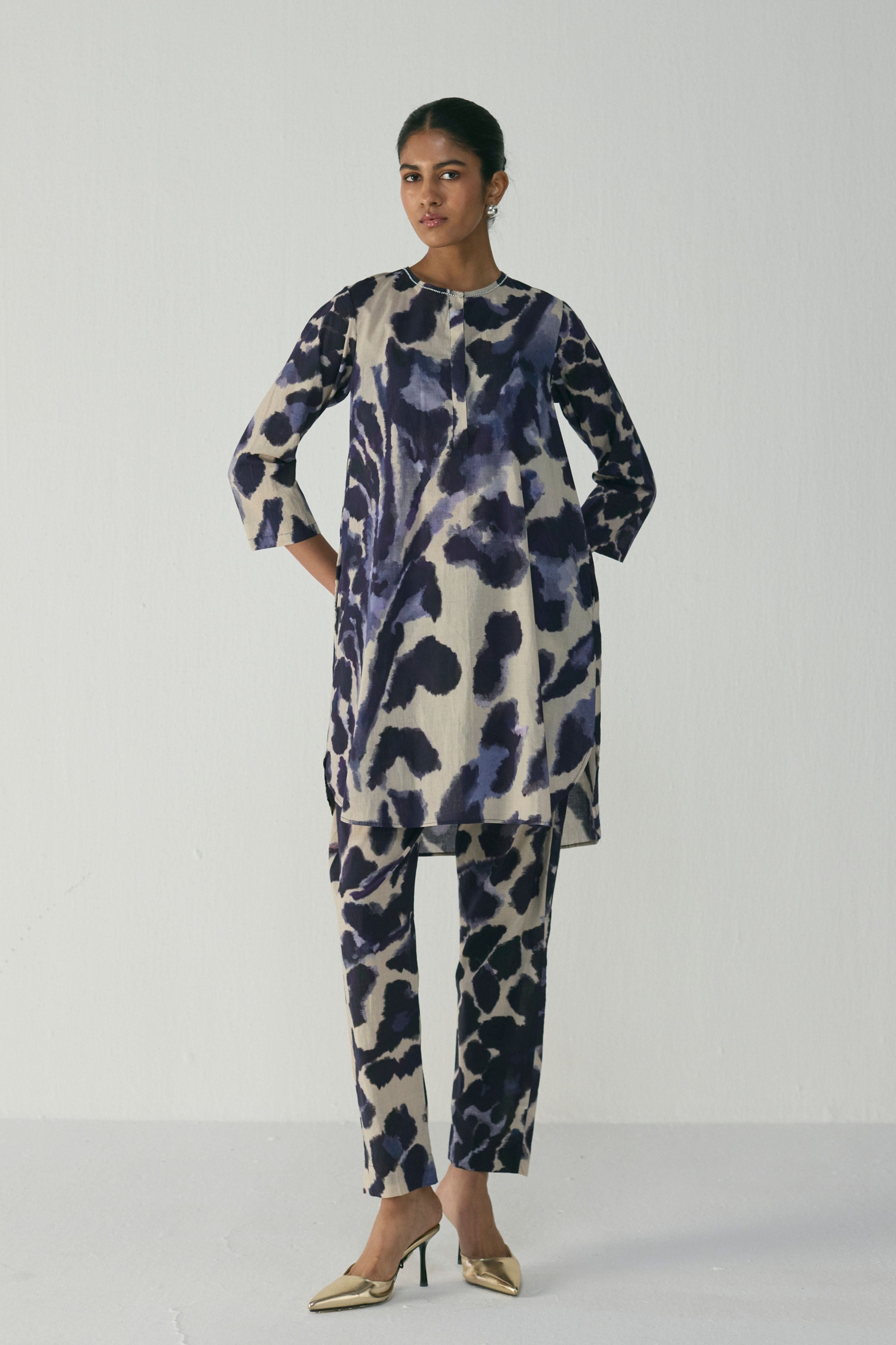 Samburu Short Kurta Set