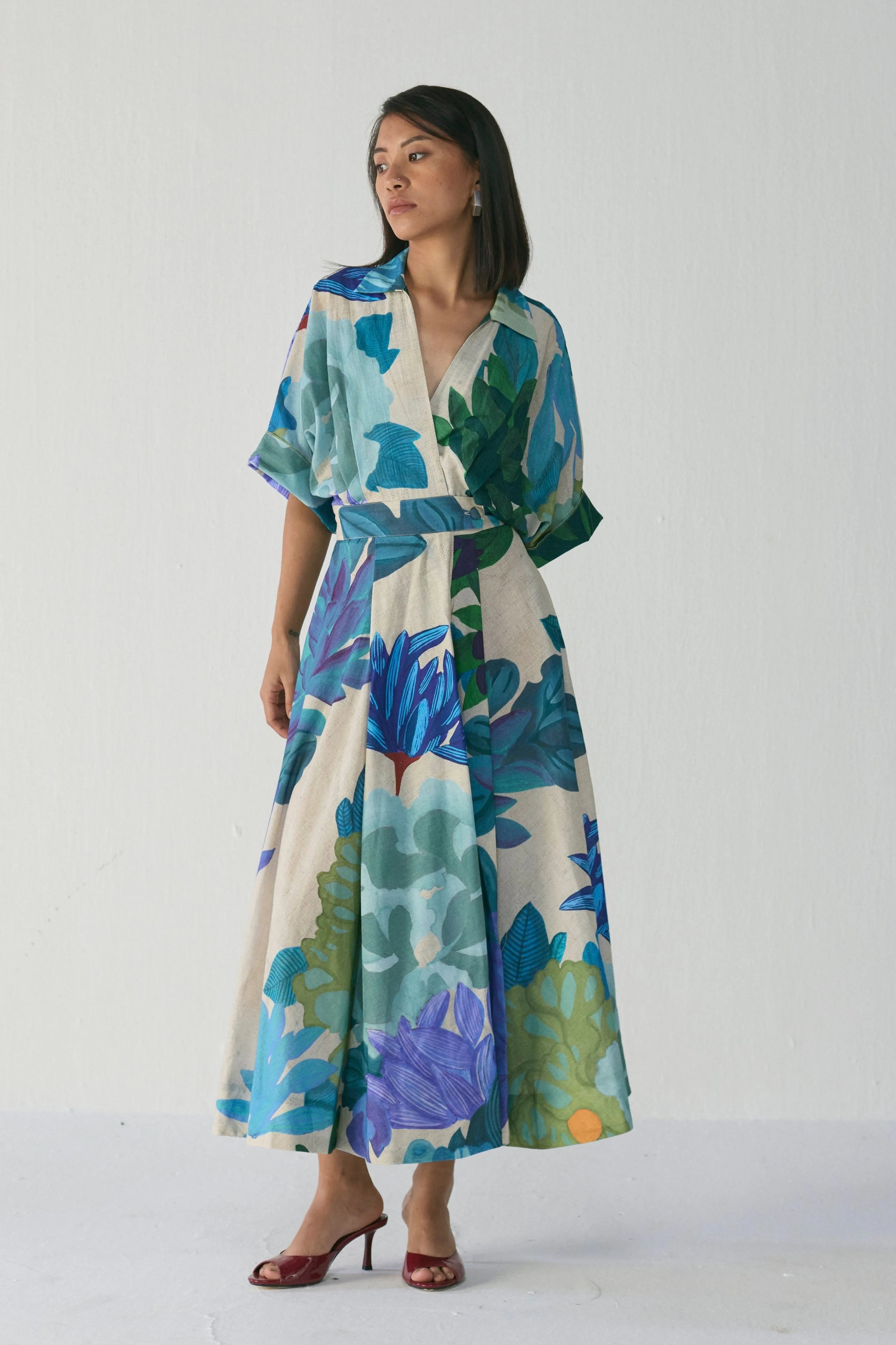 Garden Party Shirt Dress