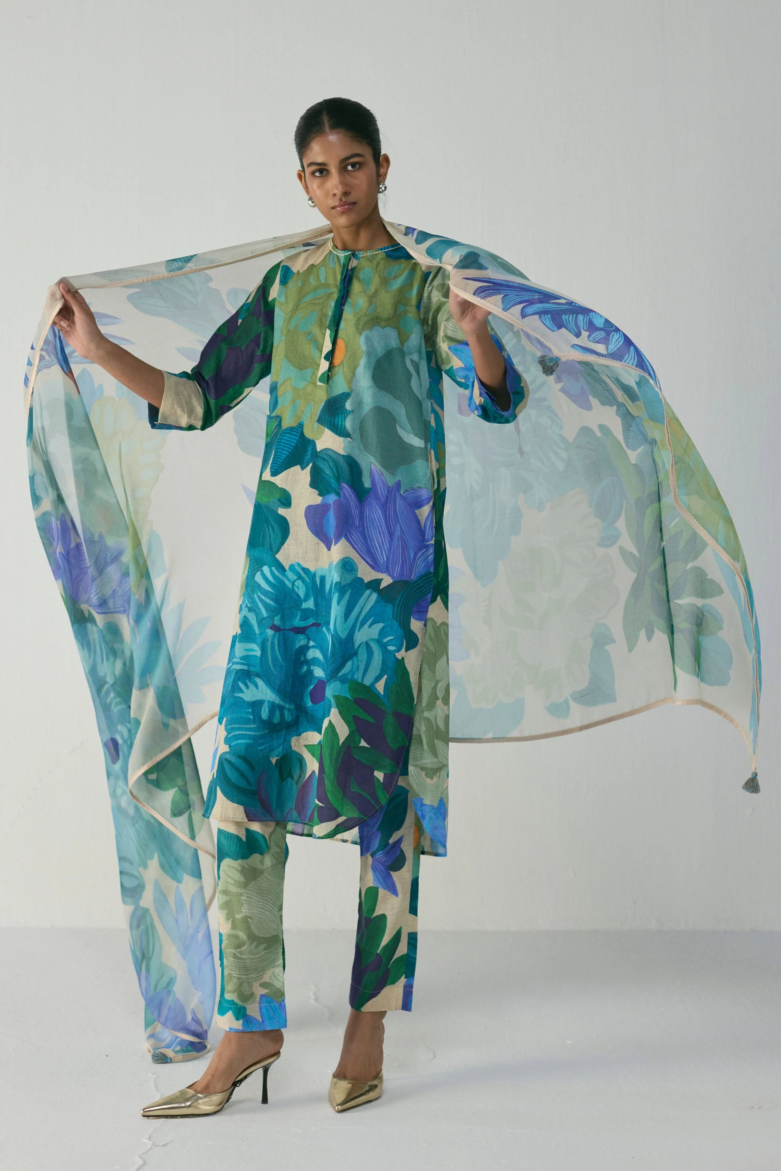 Garden Party Chiffon Dupatta