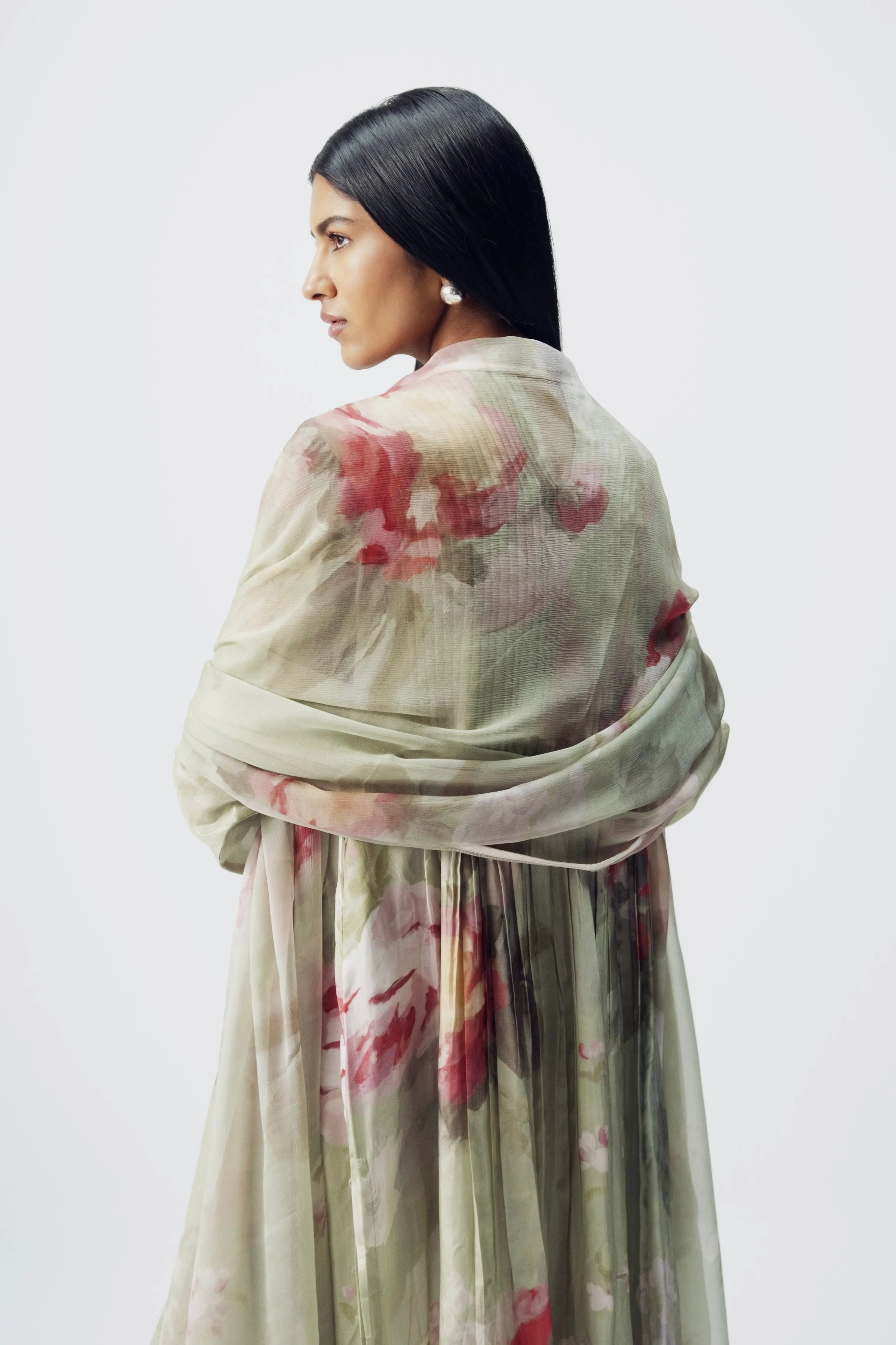 Roos Pintucks Kurta Set