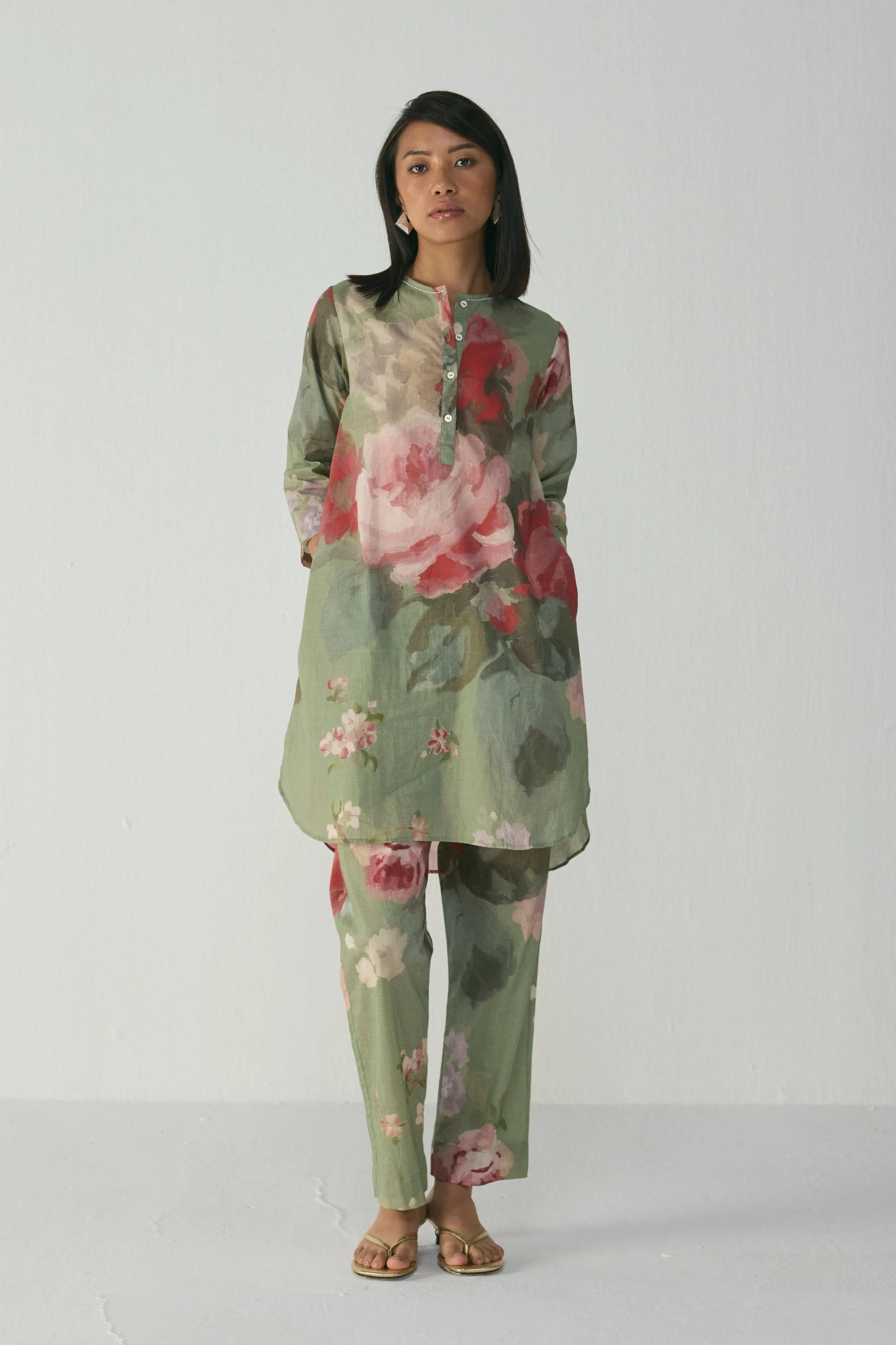 Roos Short Kurta Set