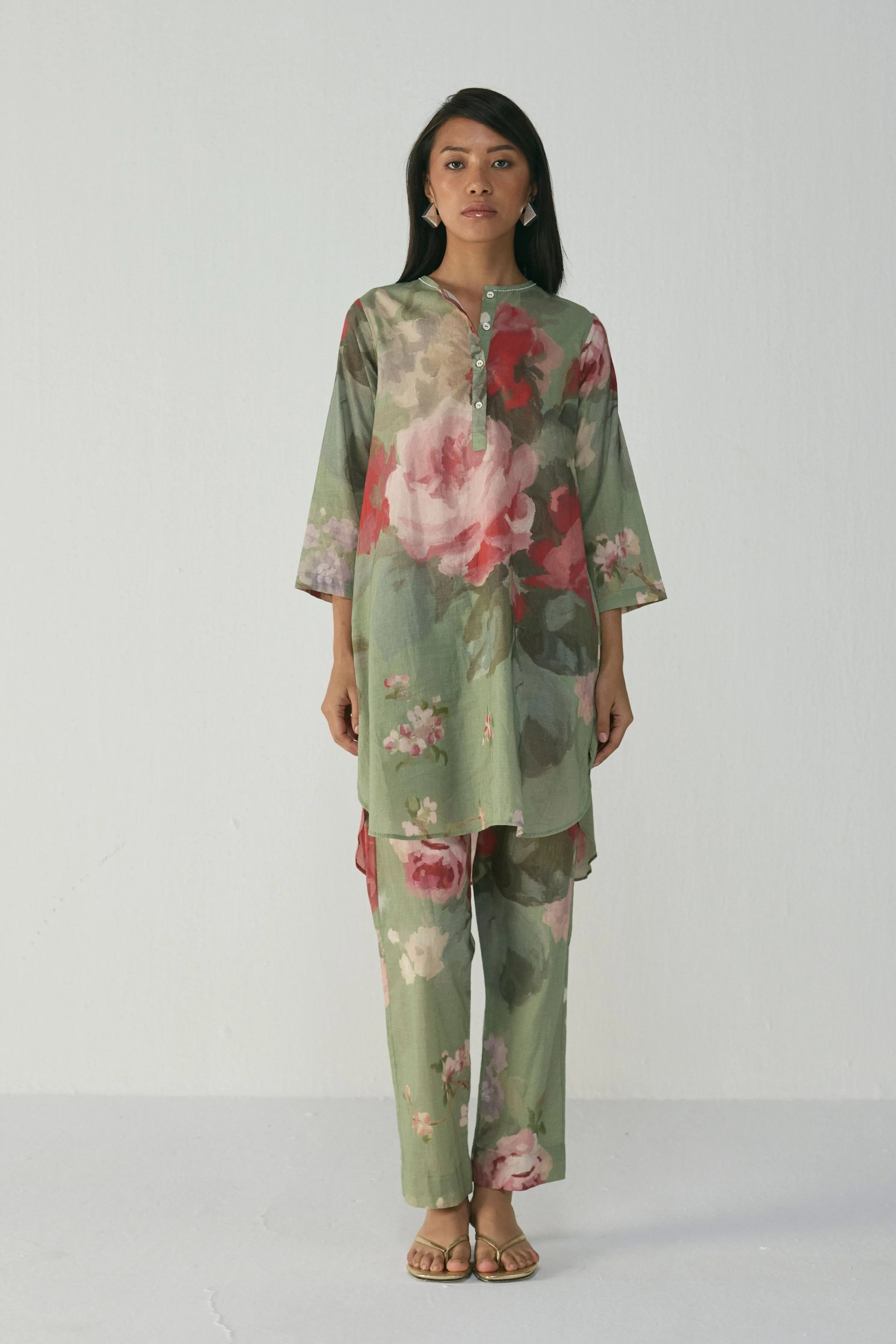 Roos Short Kurta Set