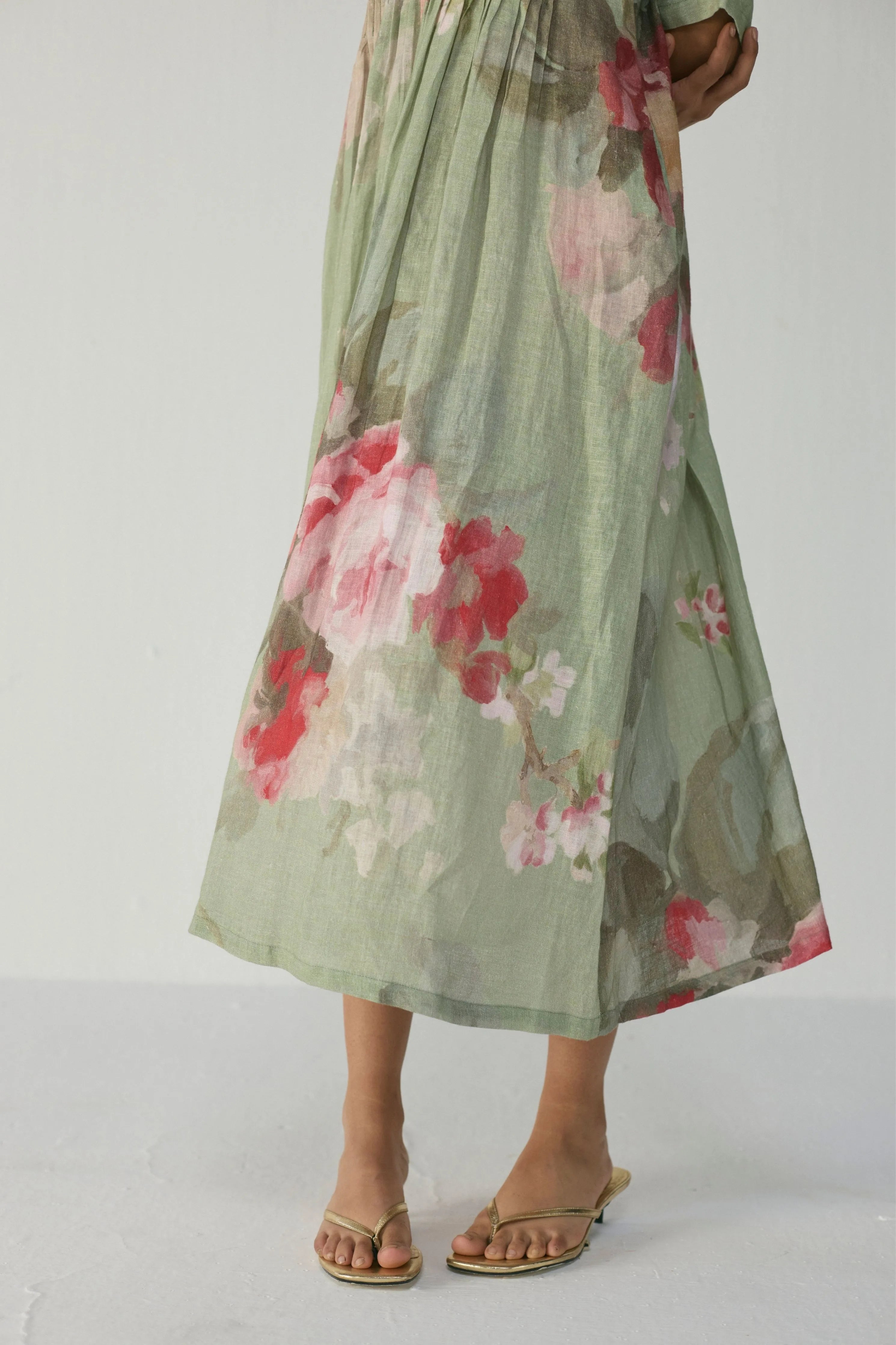 Roos Pintucks Dress