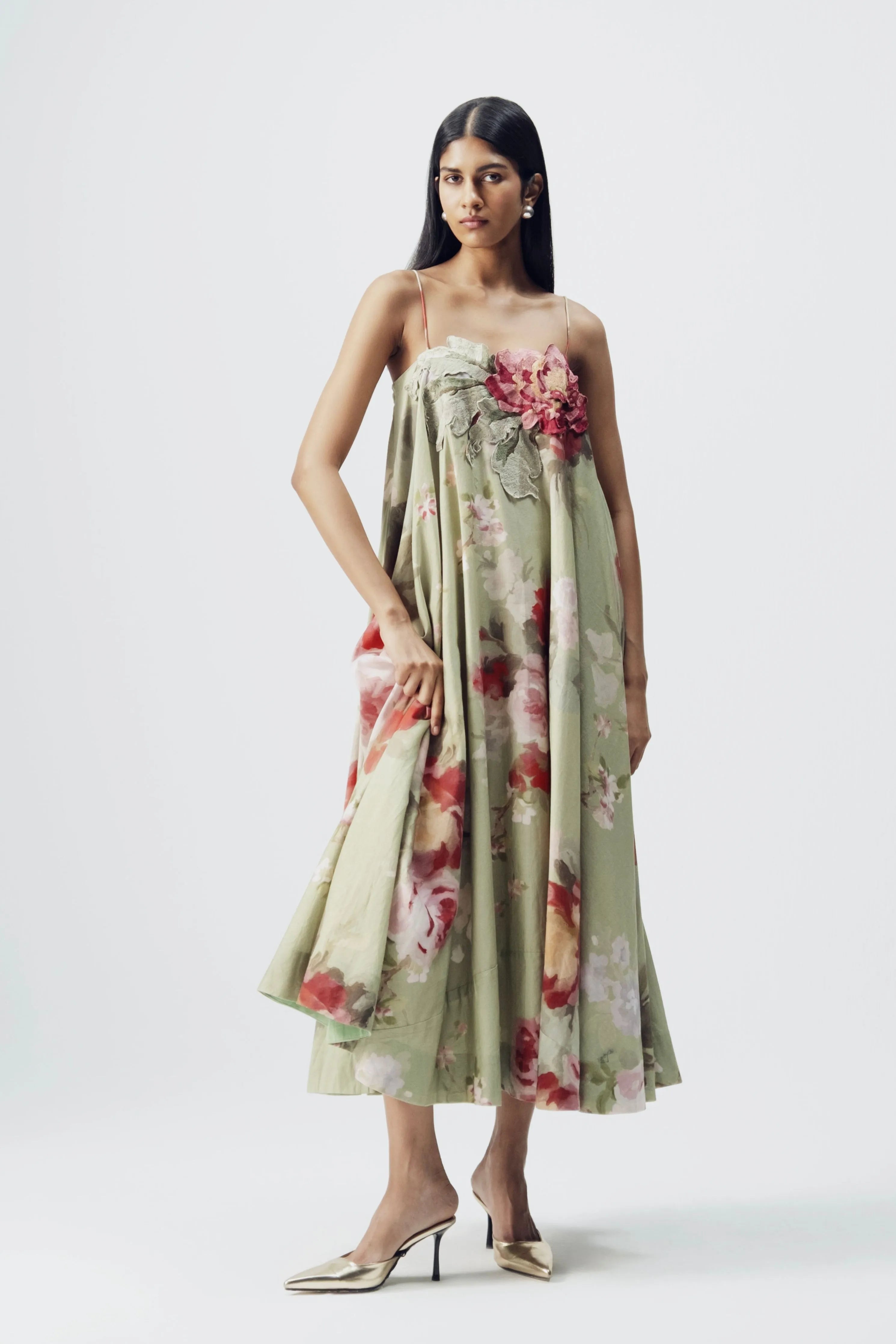 Roos Patchwork Dress