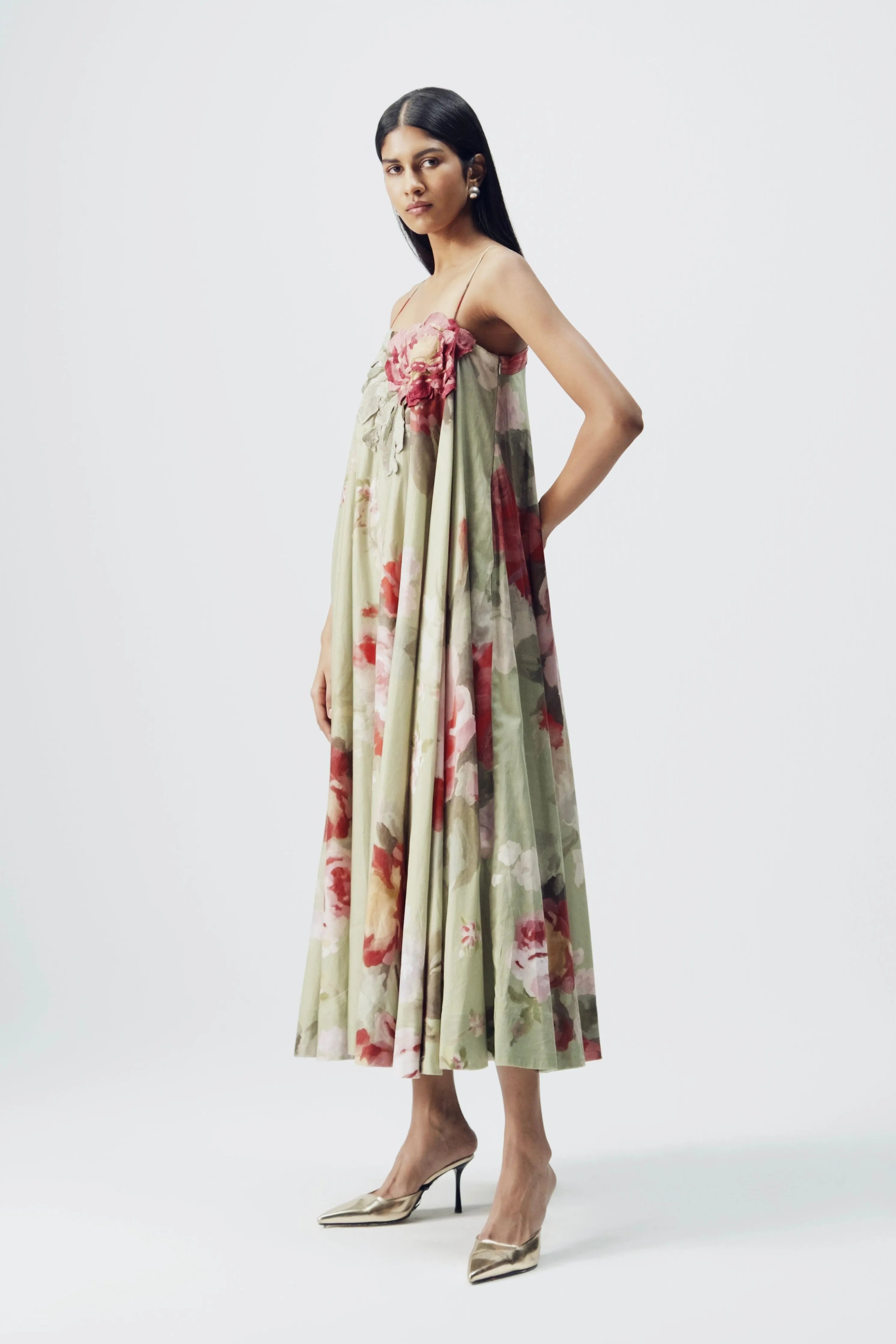 Roos Patchwork Dress
