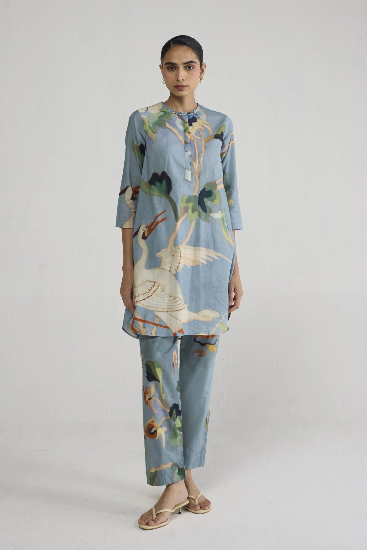 Asagao Short Kurta Set
