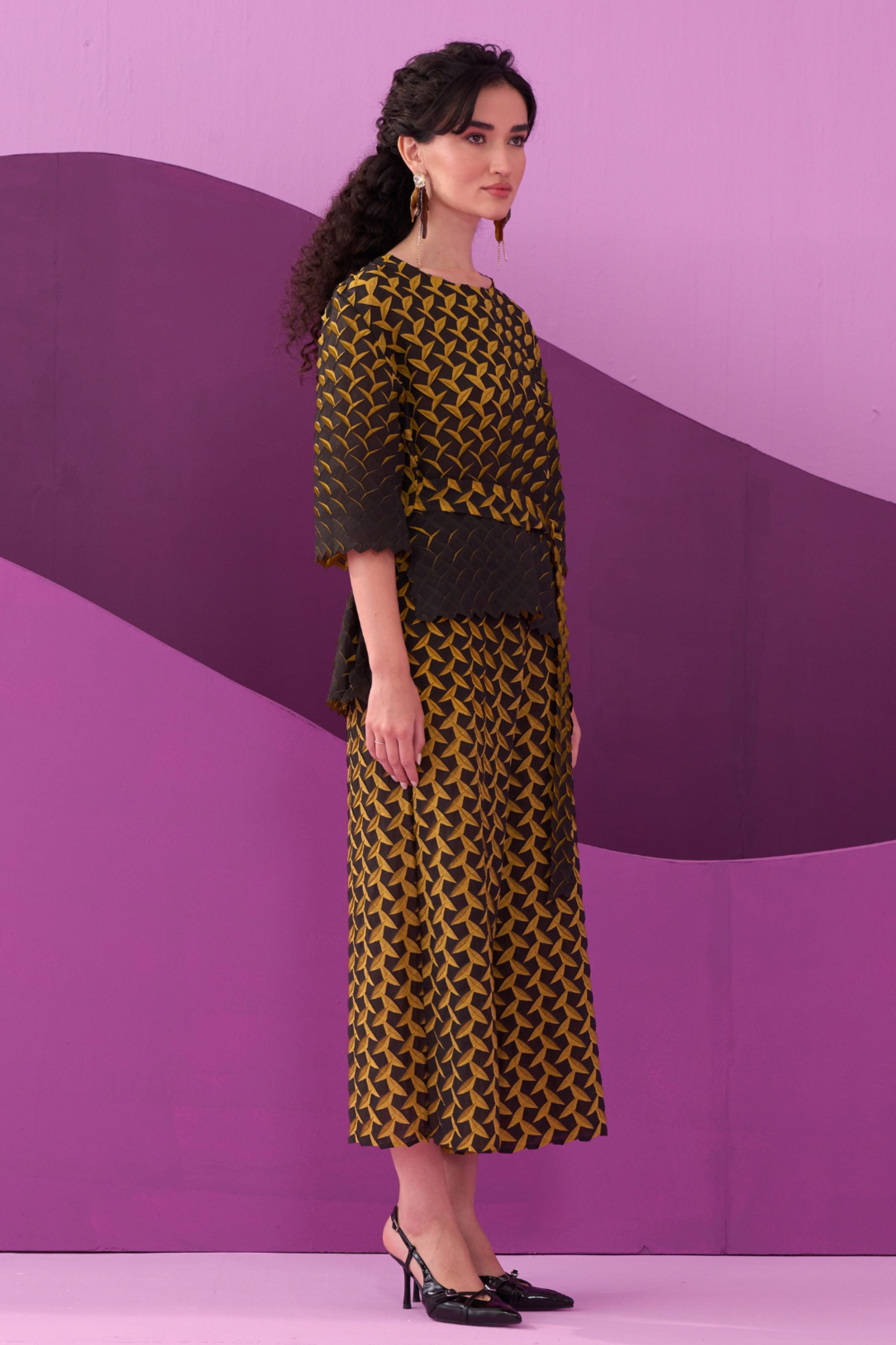 Yellow Edita Co-Ord Set