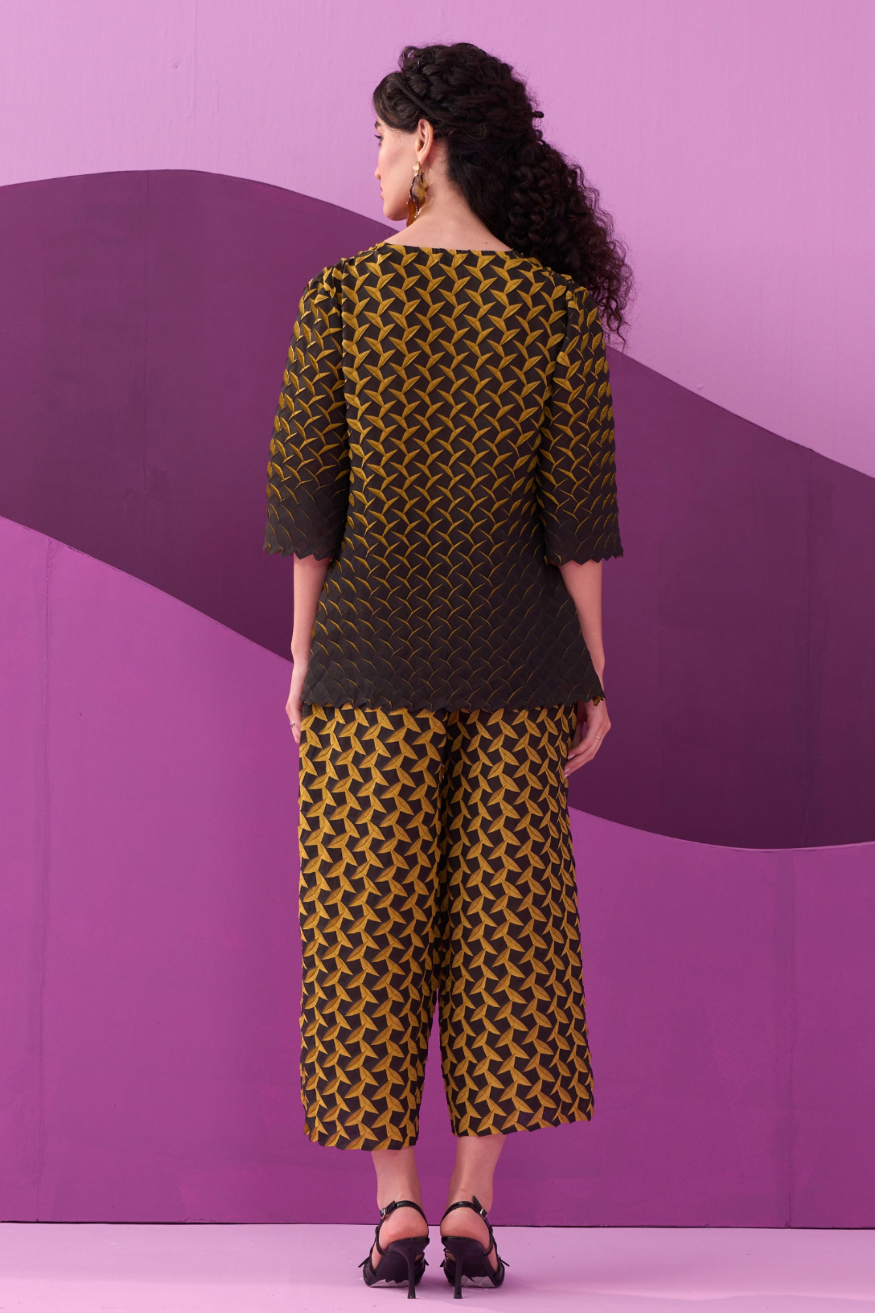 Yellow Edita Co-Ord Set