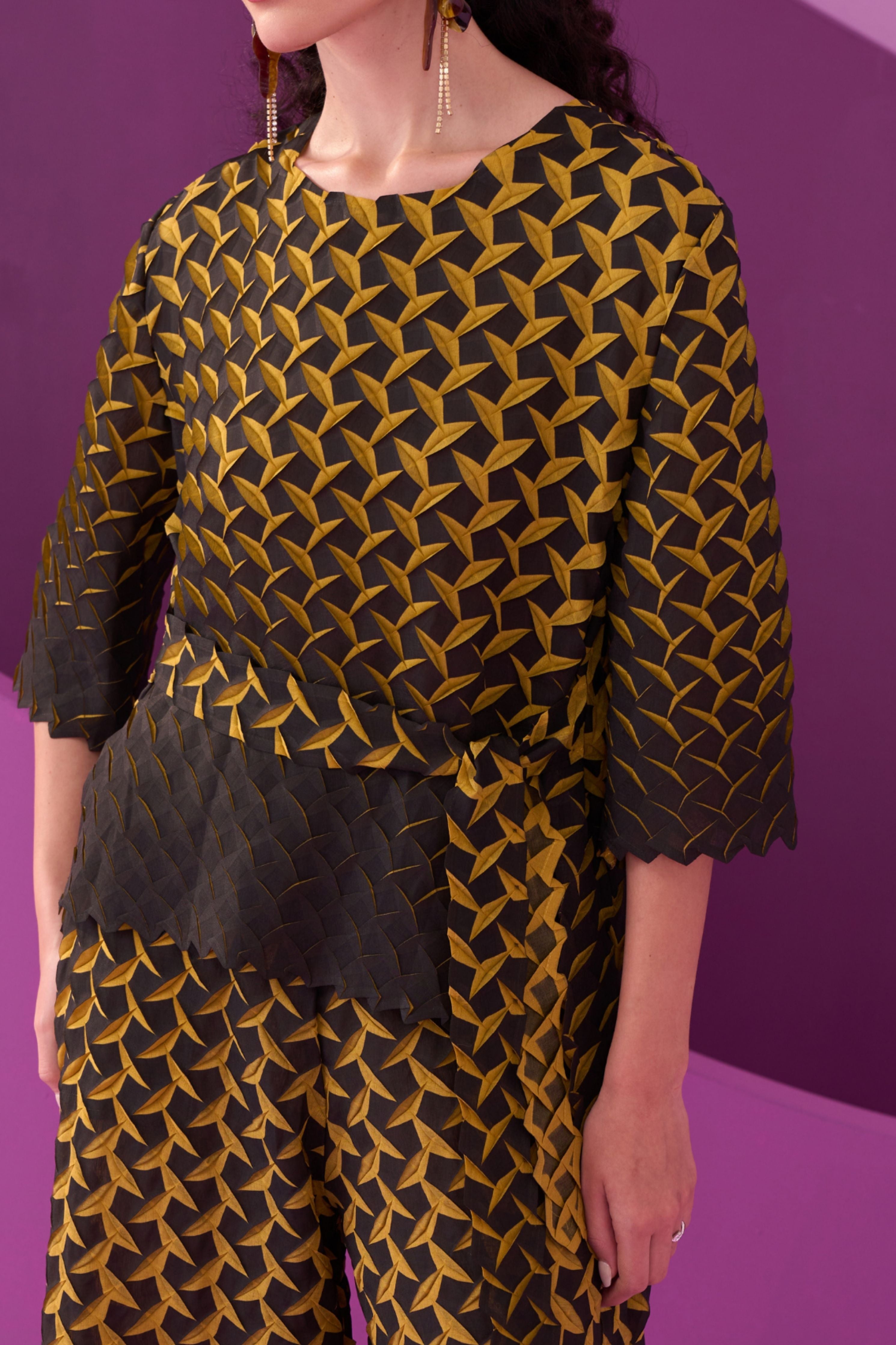 Yellow Edita Co-Ord Set