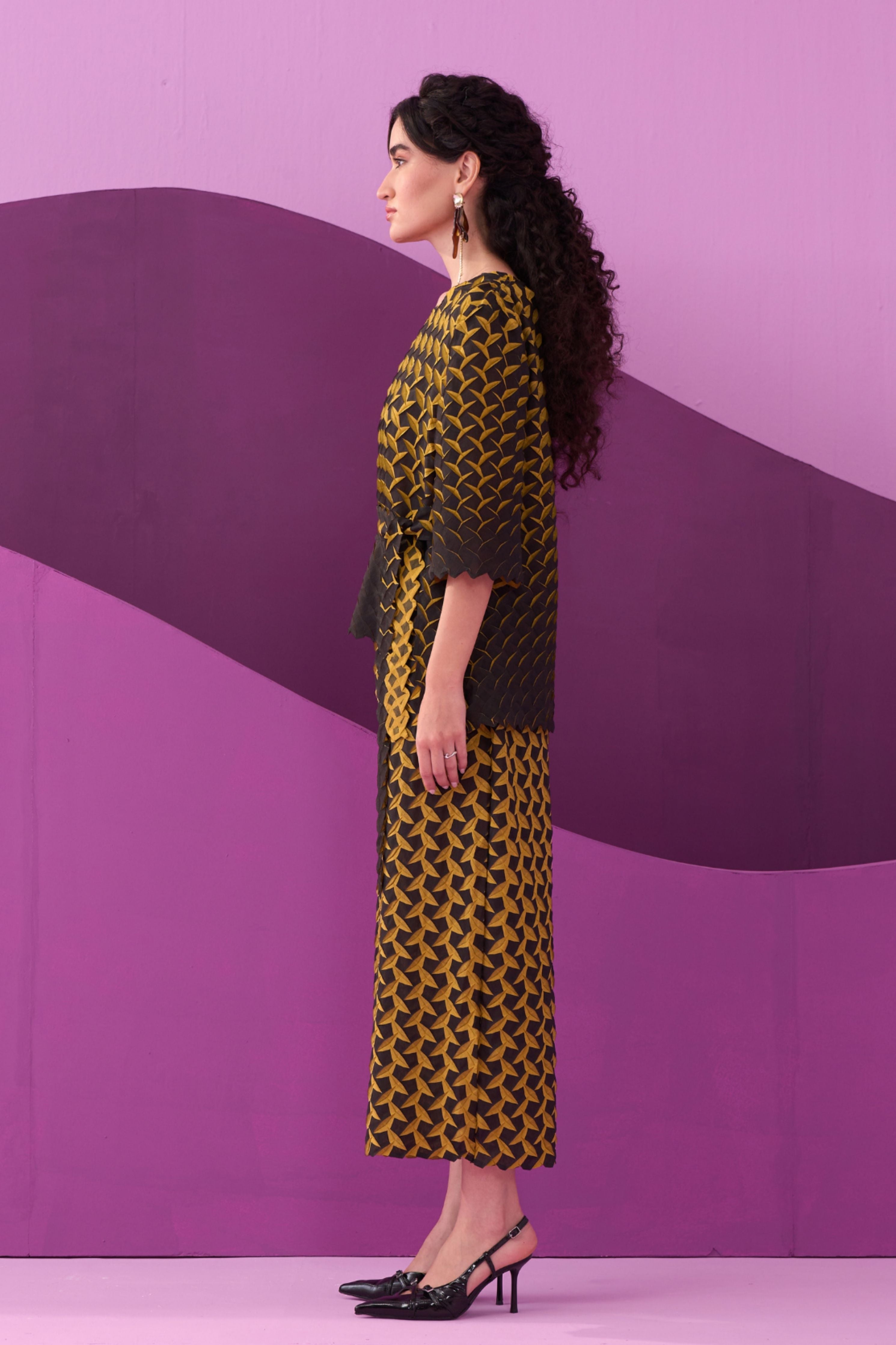 Yellow Edita Co-Ord Set