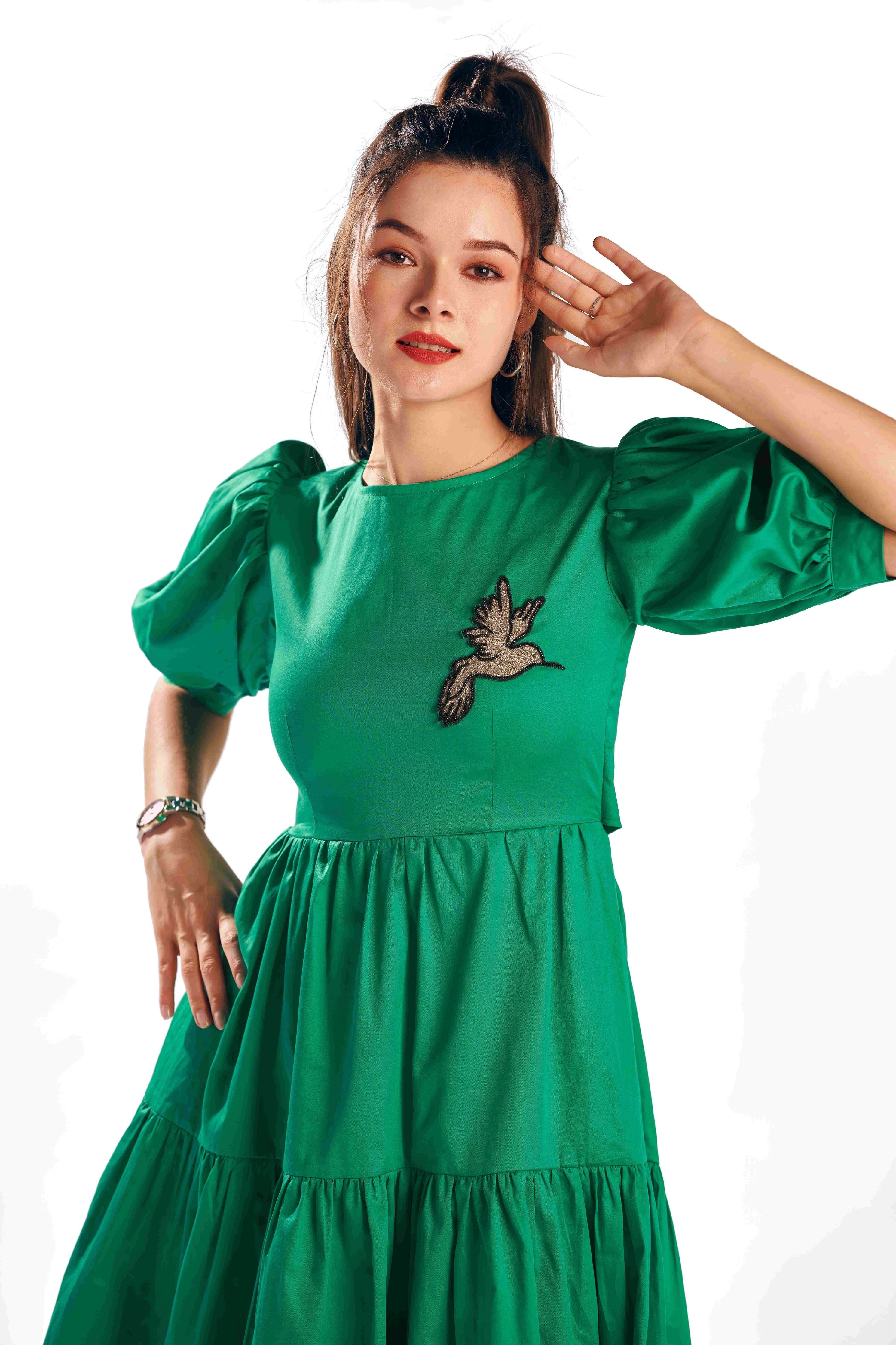 AZURE ALCEDO DRESS