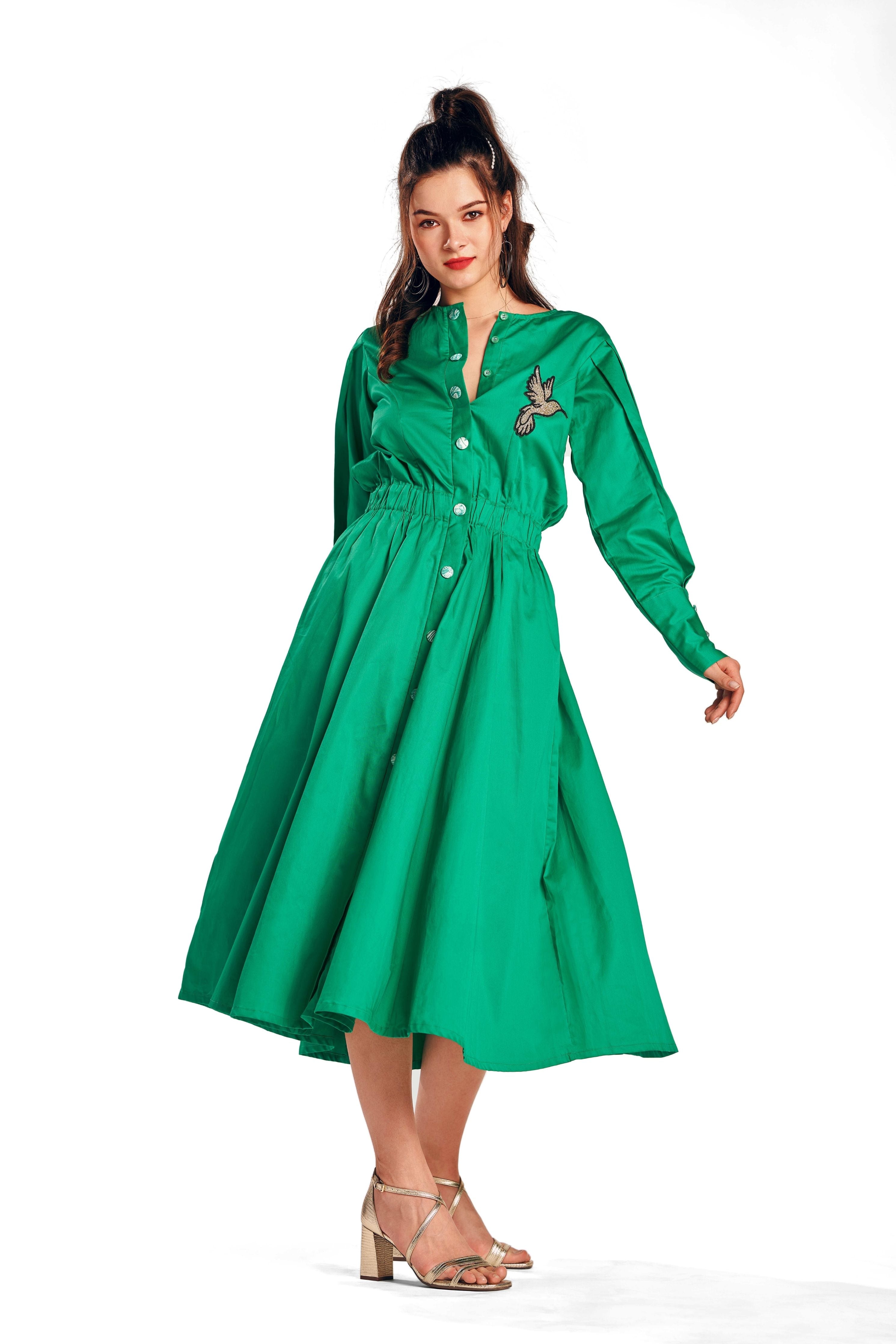 ALCEDO BIRD DRESS