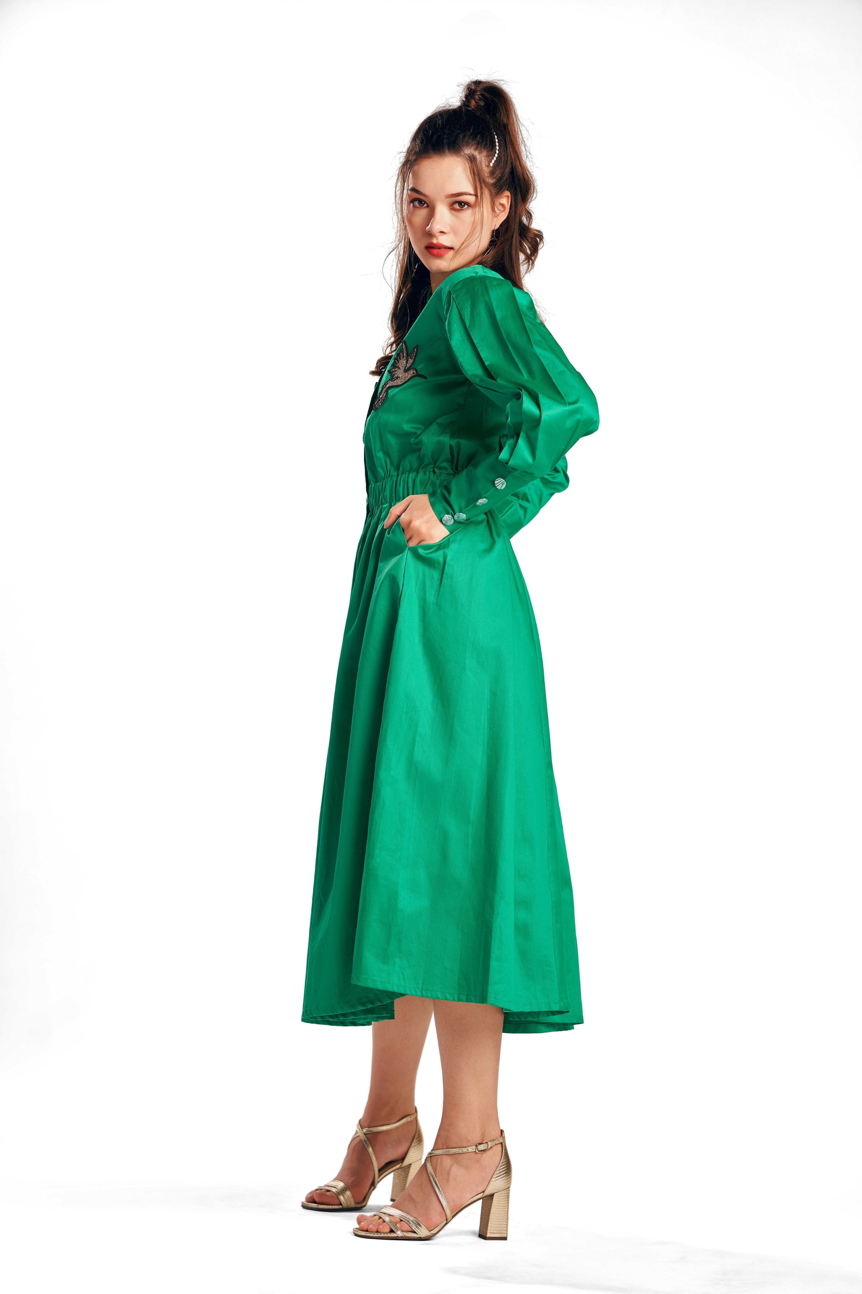 ALCEDO BIRD DRESS