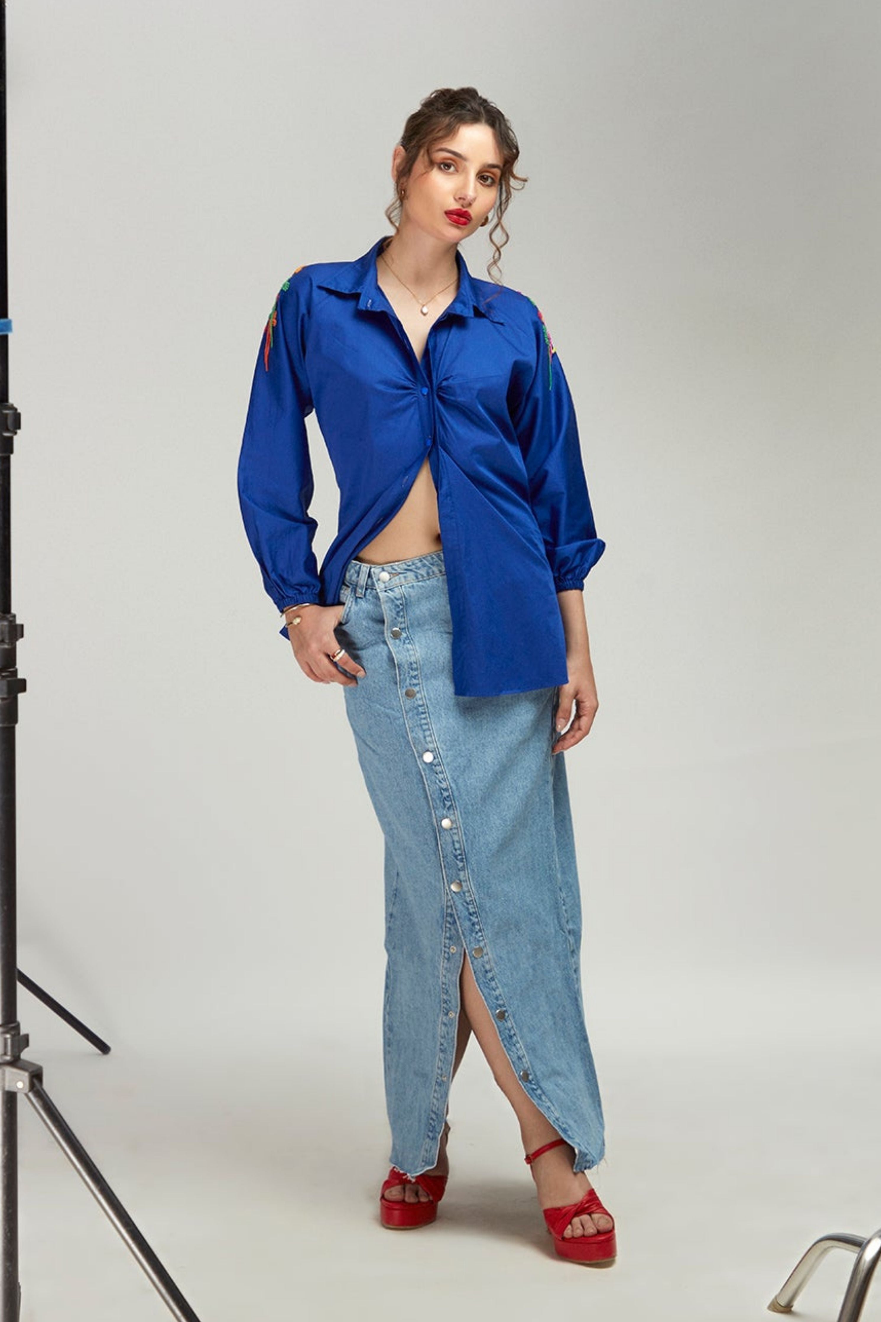BUBBLE GUMBLUE SHIRT